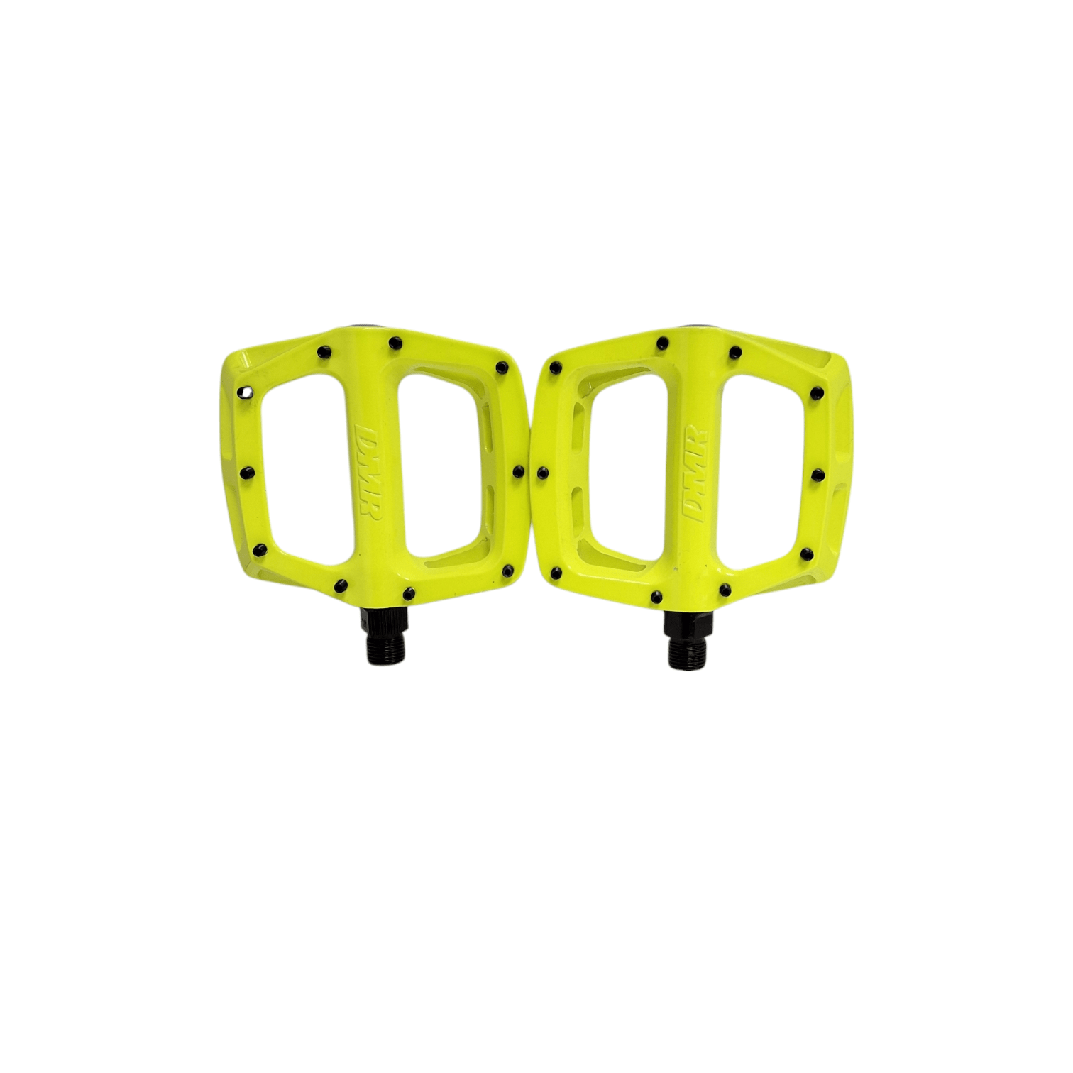 DMR V8 Mountain Biking 9/16" Platform Pedal - Lemon lime