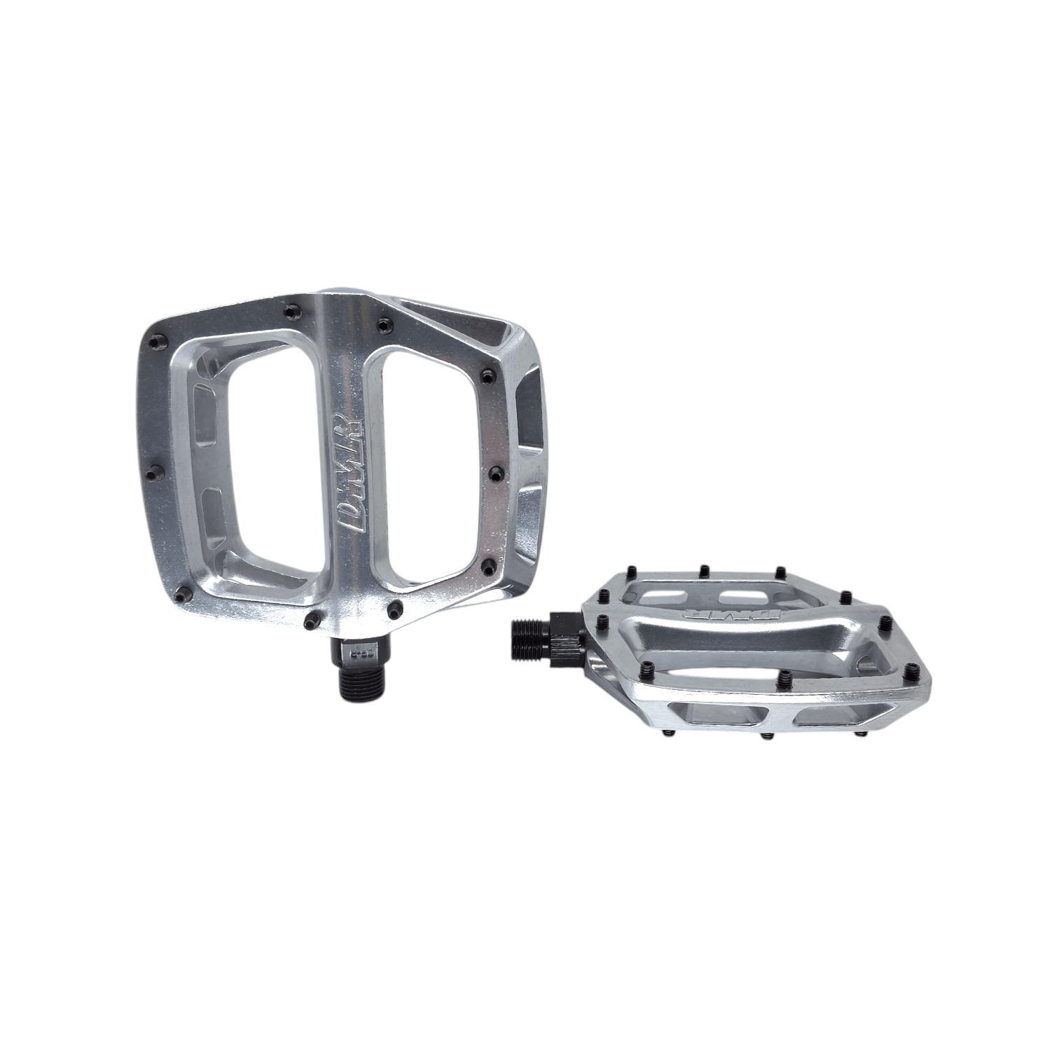 DMR V8 Mountain Biking 9/16" Platform Pedal - Polished Silver