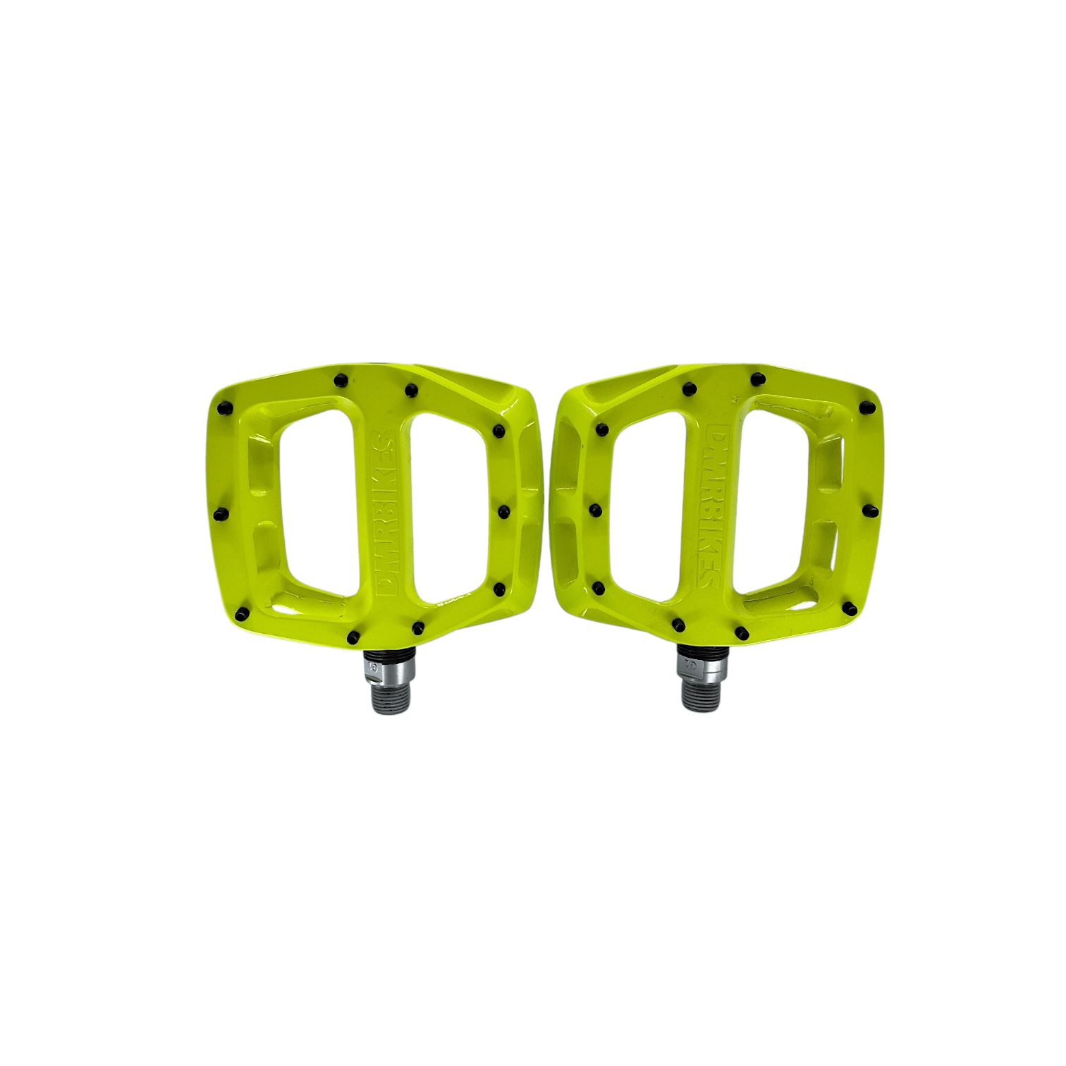 DMR V12 Mountain Bike Platform Pedal - 9/16" - Lemon Lime