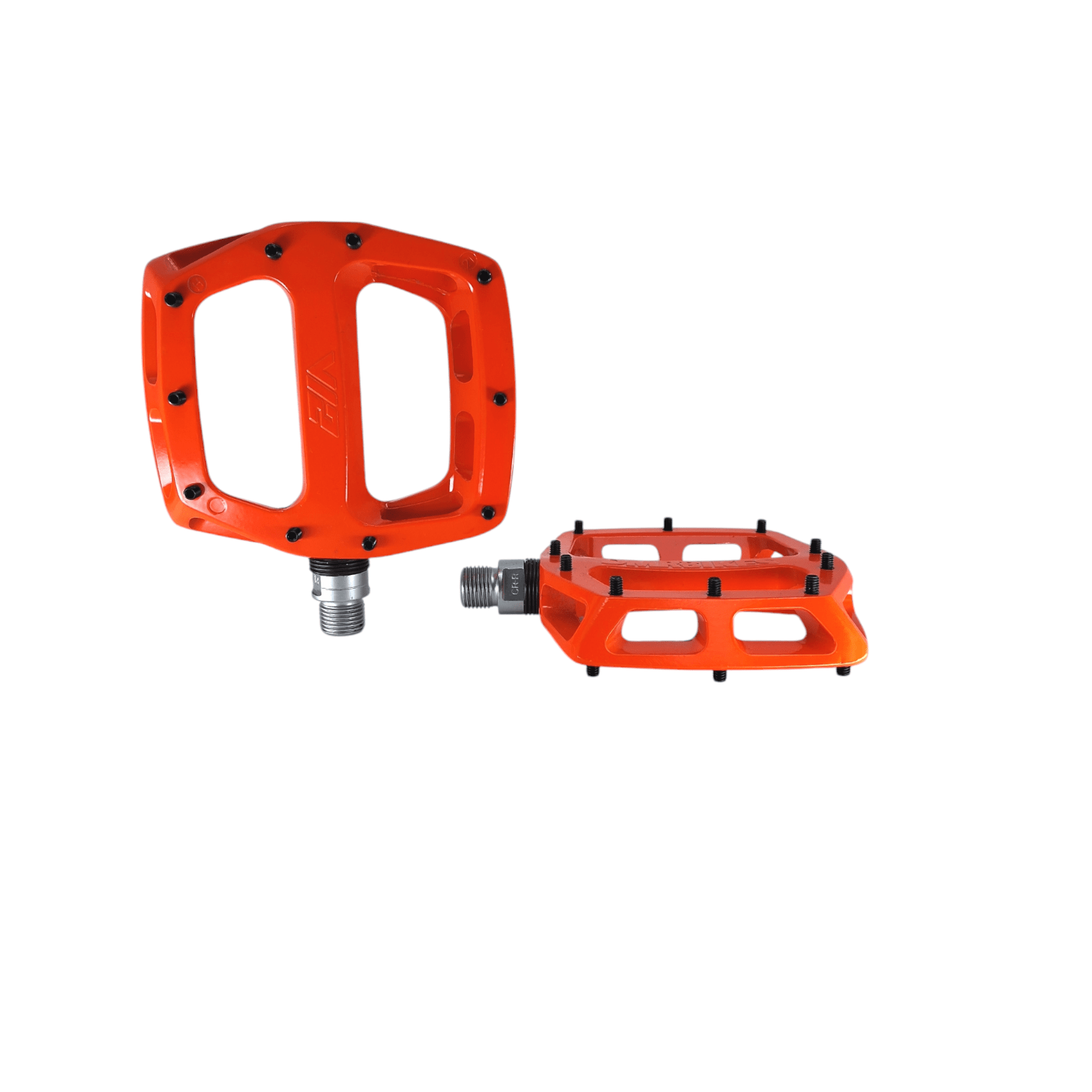DMR V12 Mountain Bike Platform Pedal - 9/16" - Tango Orange