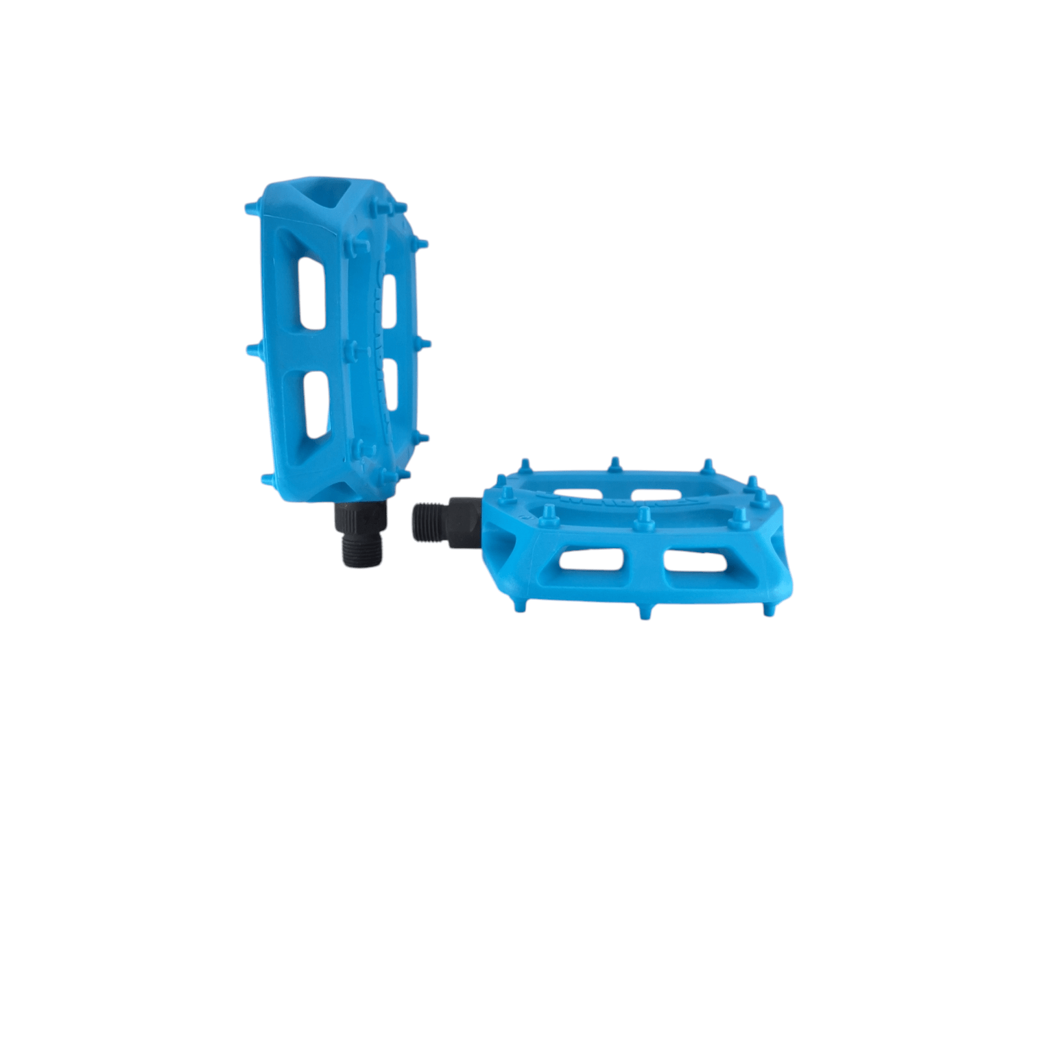 DMR V6 Nylon Mountain Biking Pedal - Cro-Mo Axle - Blue