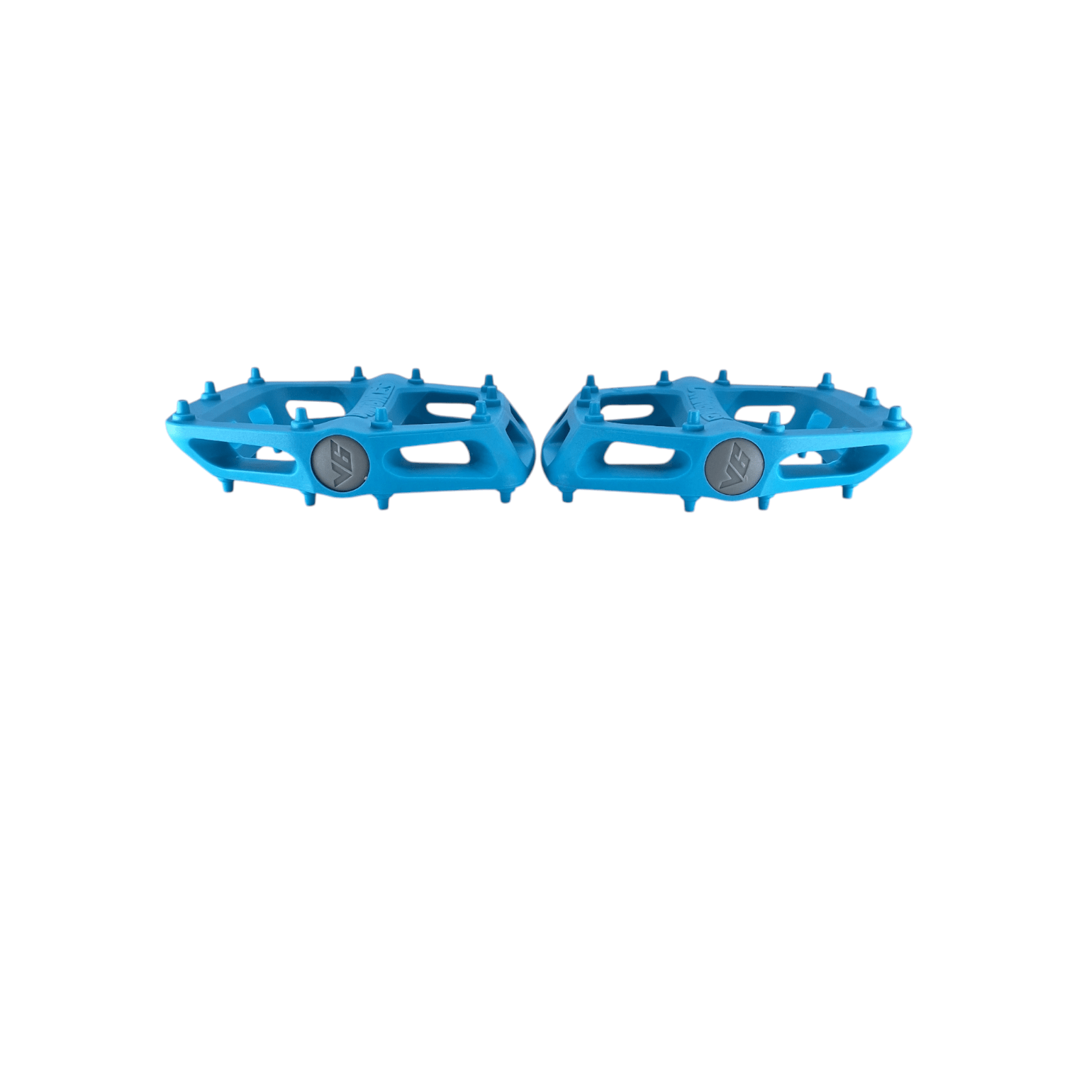 DMR V6 Nylon Mountain Biking Pedal - Cro-Mo Axle - Blue