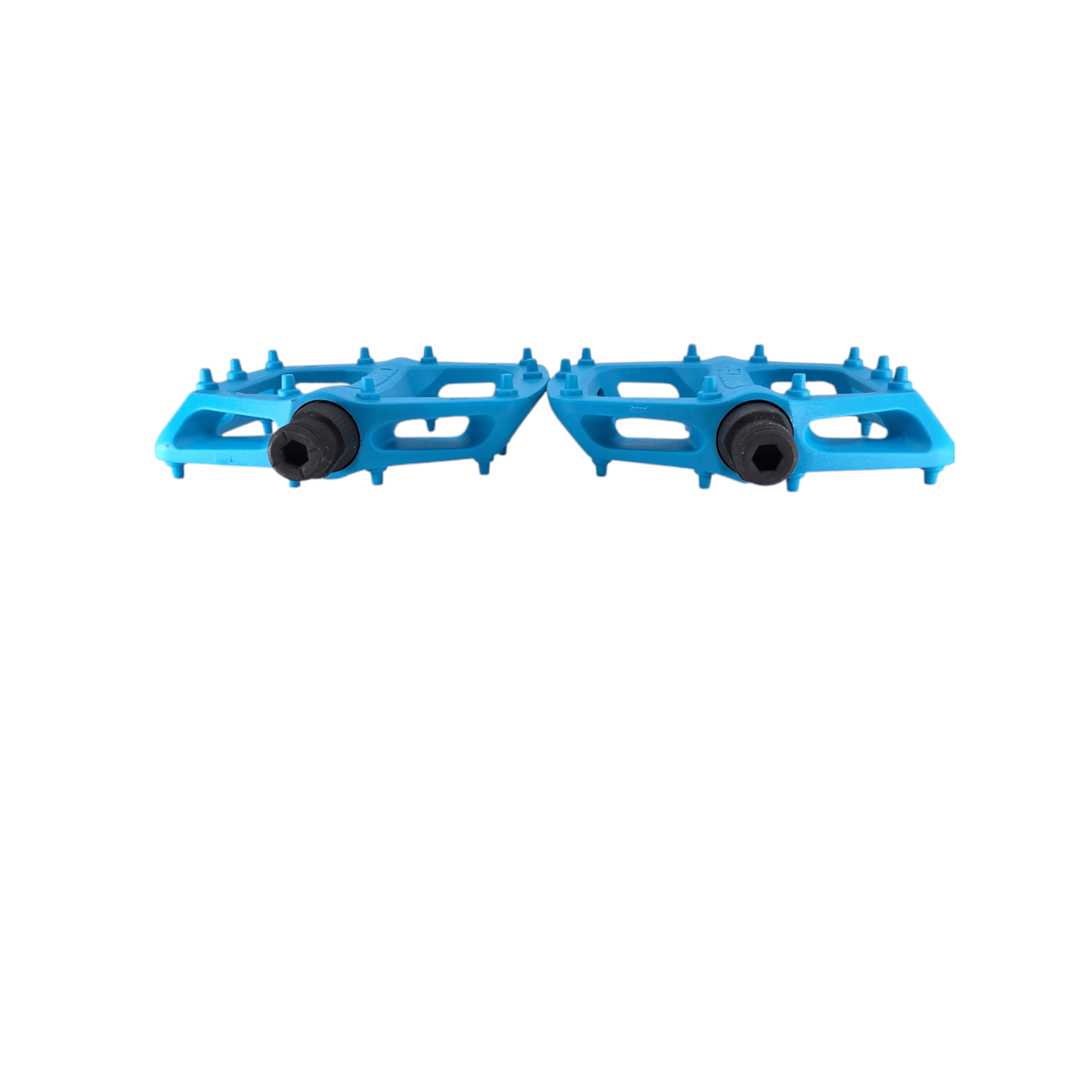 DMR V6 Nylon Mountain Biking Pedal - Cro-Mo Axle - Blue