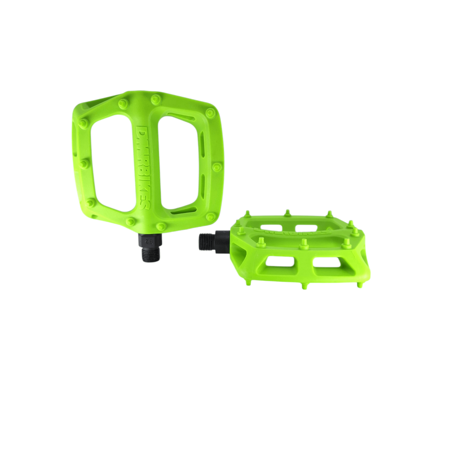 DMR V6 Nylon Mountain Biking Pedal - Cro-Mo Axle - Green