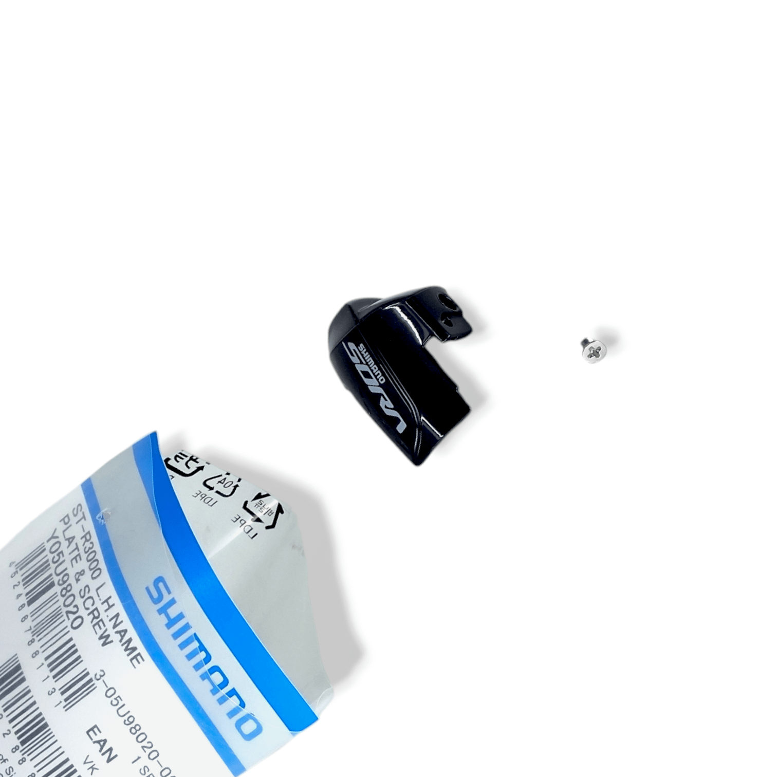 Shimano Spares ST-R3000 left hand name plate and screw
