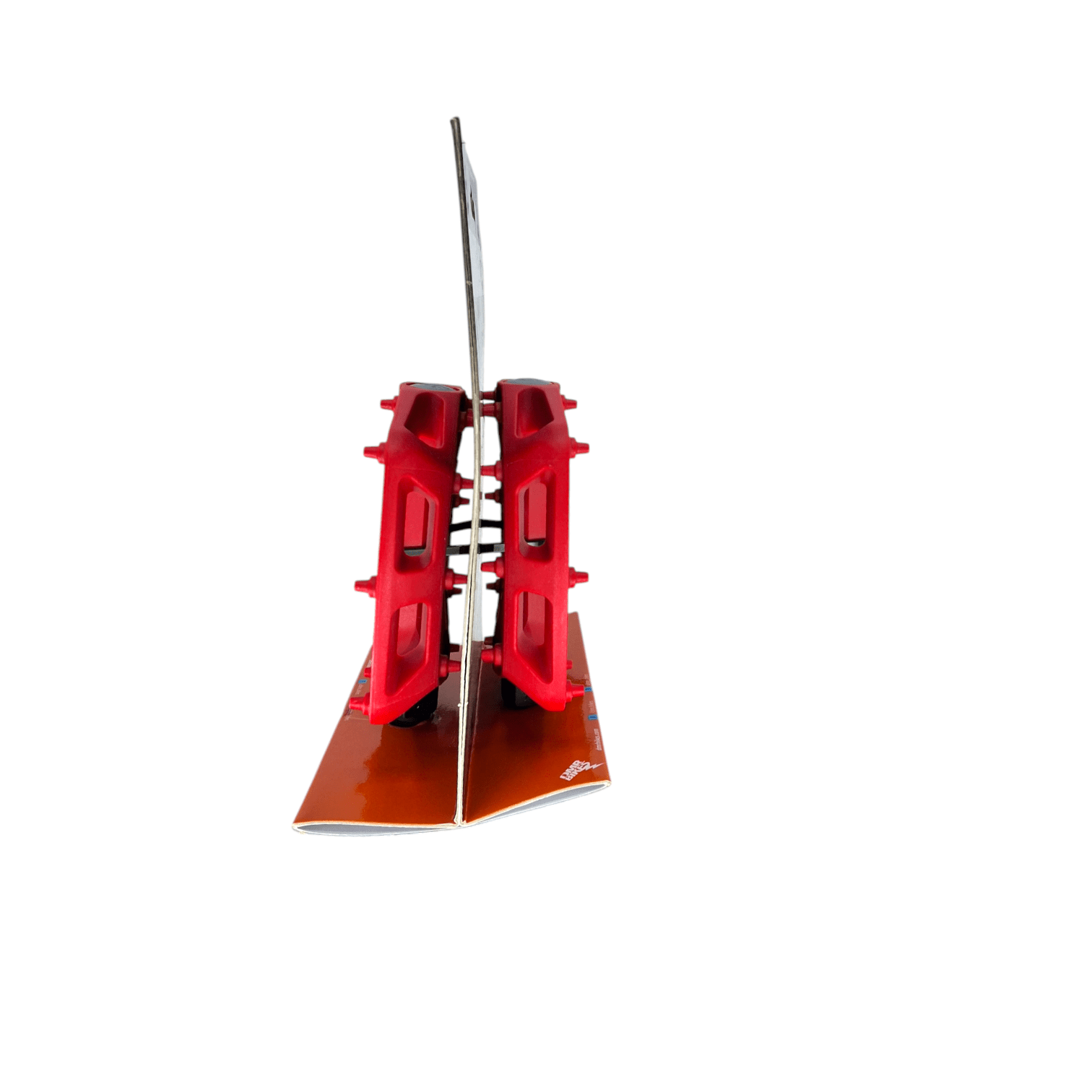 DMR V6 Nylon Mountain Biking Pedal - Cro-Mo Axle - Red