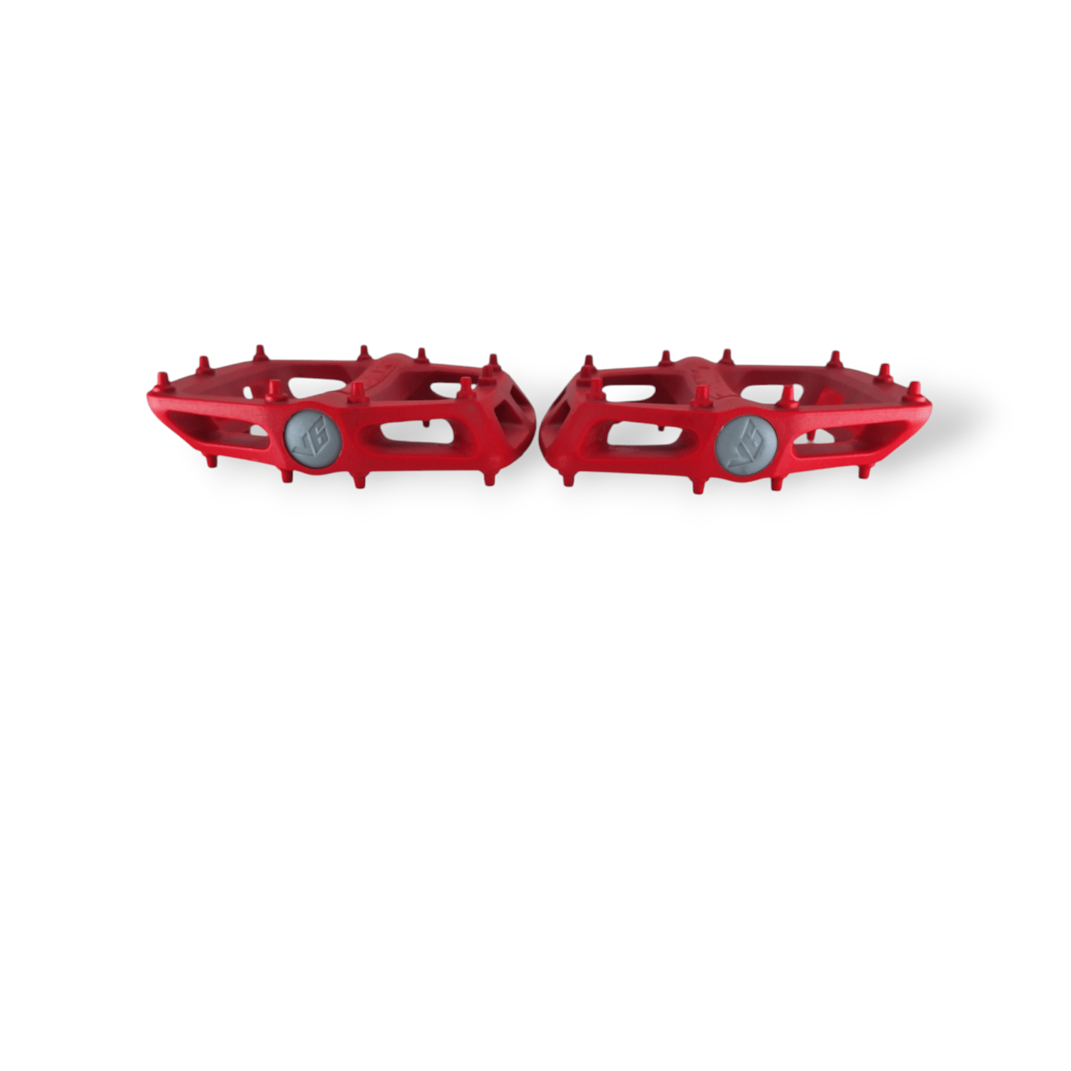 DMR V6 Nylon Mountain Biking Pedal - Cro-Mo Axle - Red