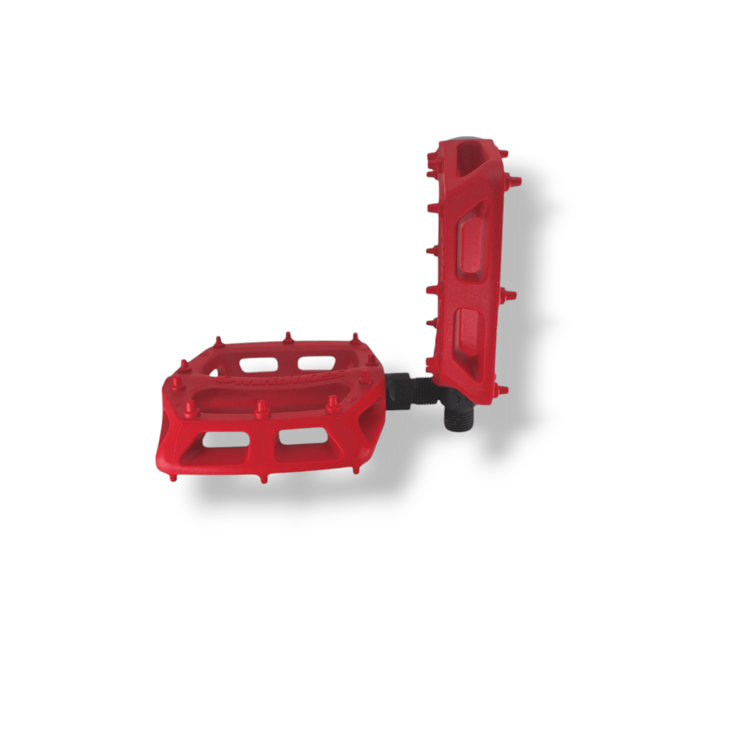 DMR V6 Nylon Mountain Biking Pedal - Cro-Mo Axle - Red