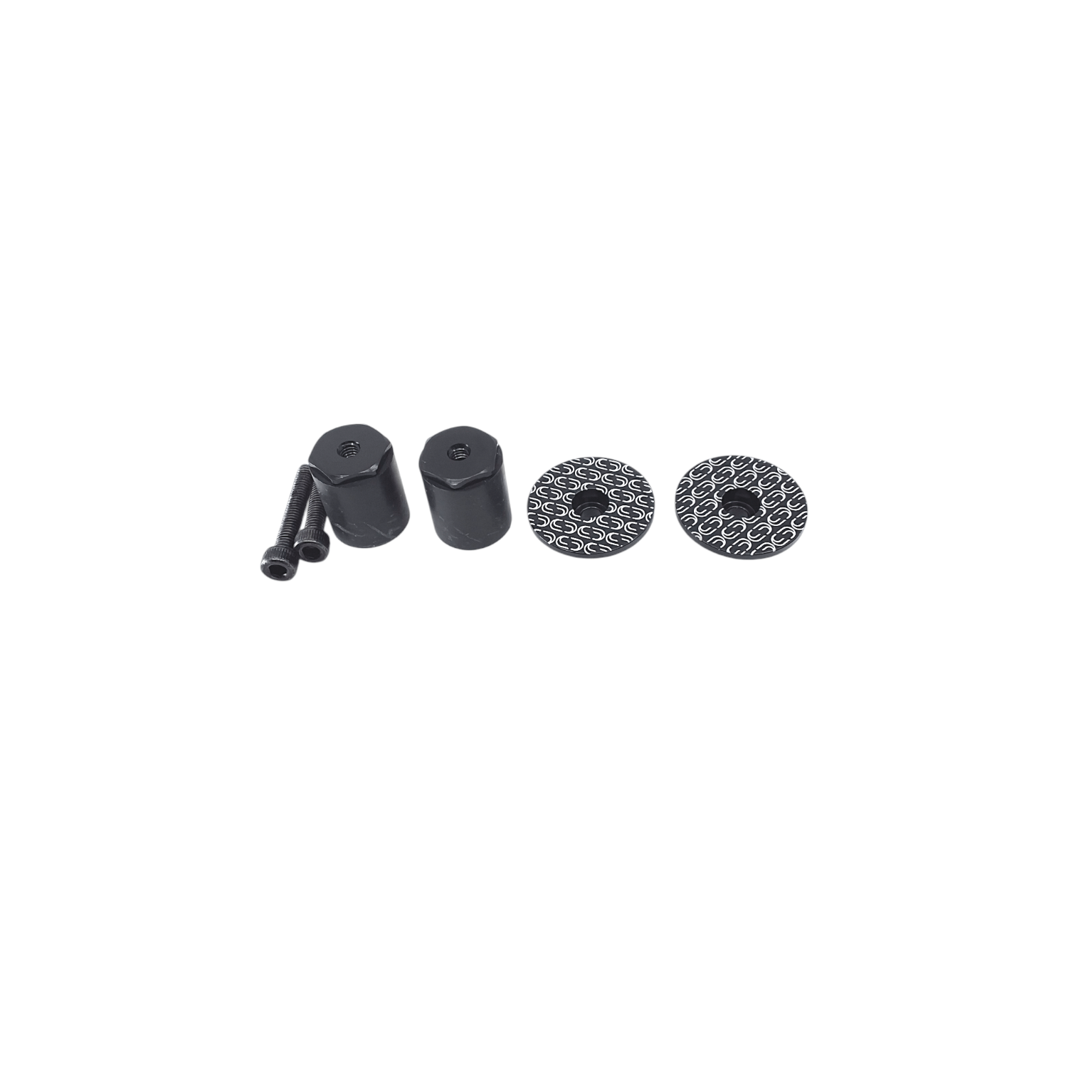 Deda Elementi Loop Black End Plugs