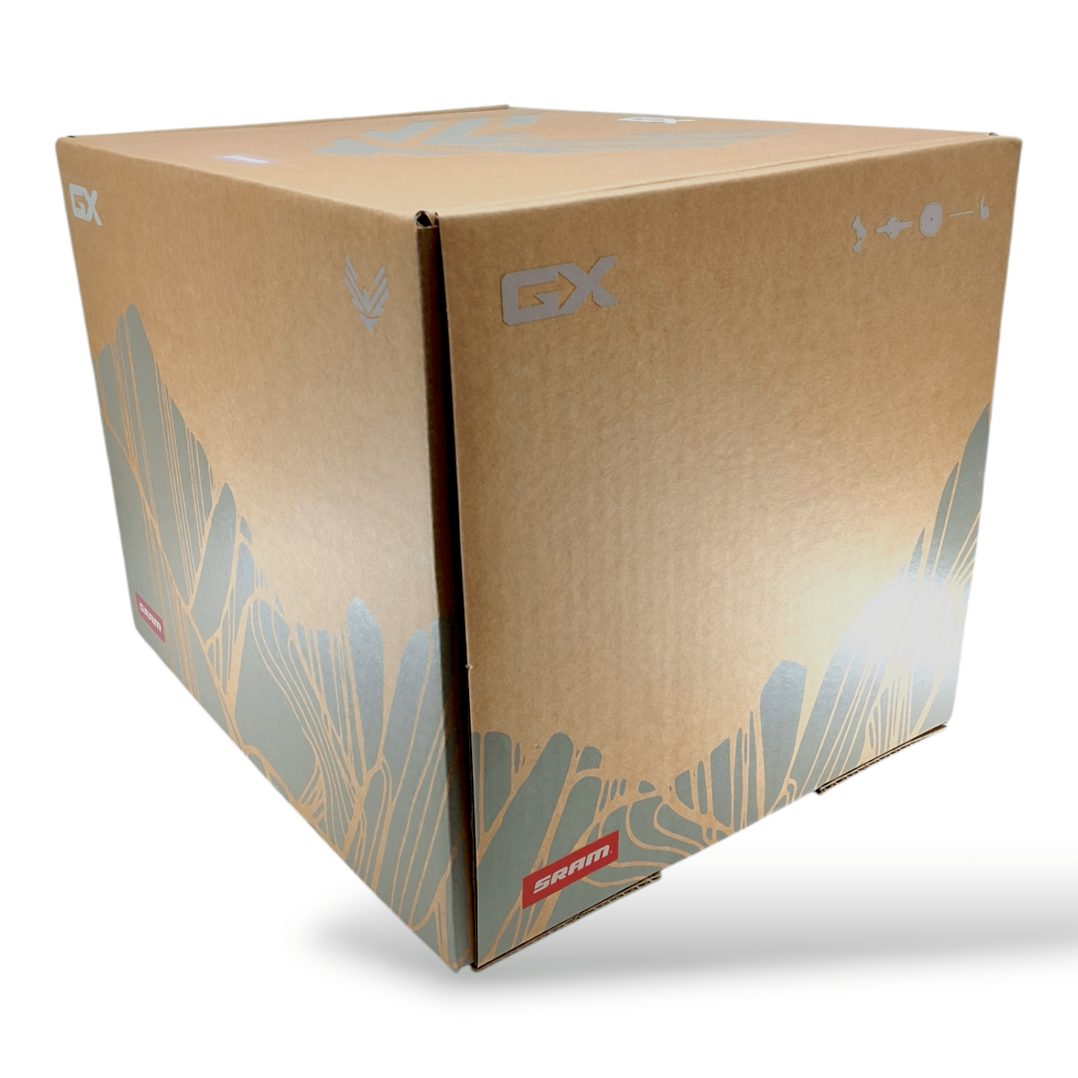 Sram - Gx T-Type Eagle E-Mtb 104Bcd Transmission Axs Groupset (Rd W/Battery/Charger/Cord, Ec Pod, Cr 104Bcd T-Type 34T,Clip-On Guard, Cn 126L, Cs Xs-1275 10-52T)  Cranks Not Included: