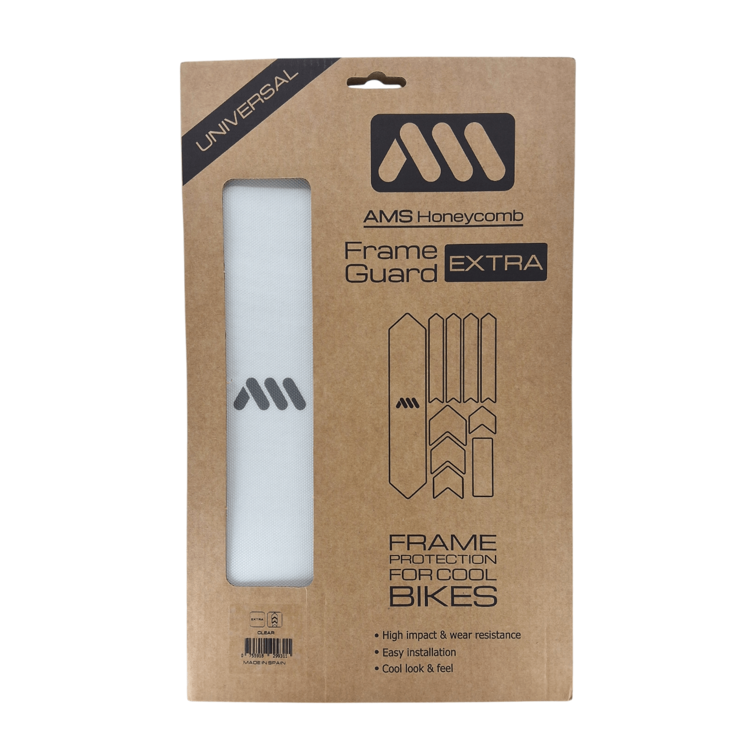 All Mountain Style Frame Guard Extra - Clear - Clear