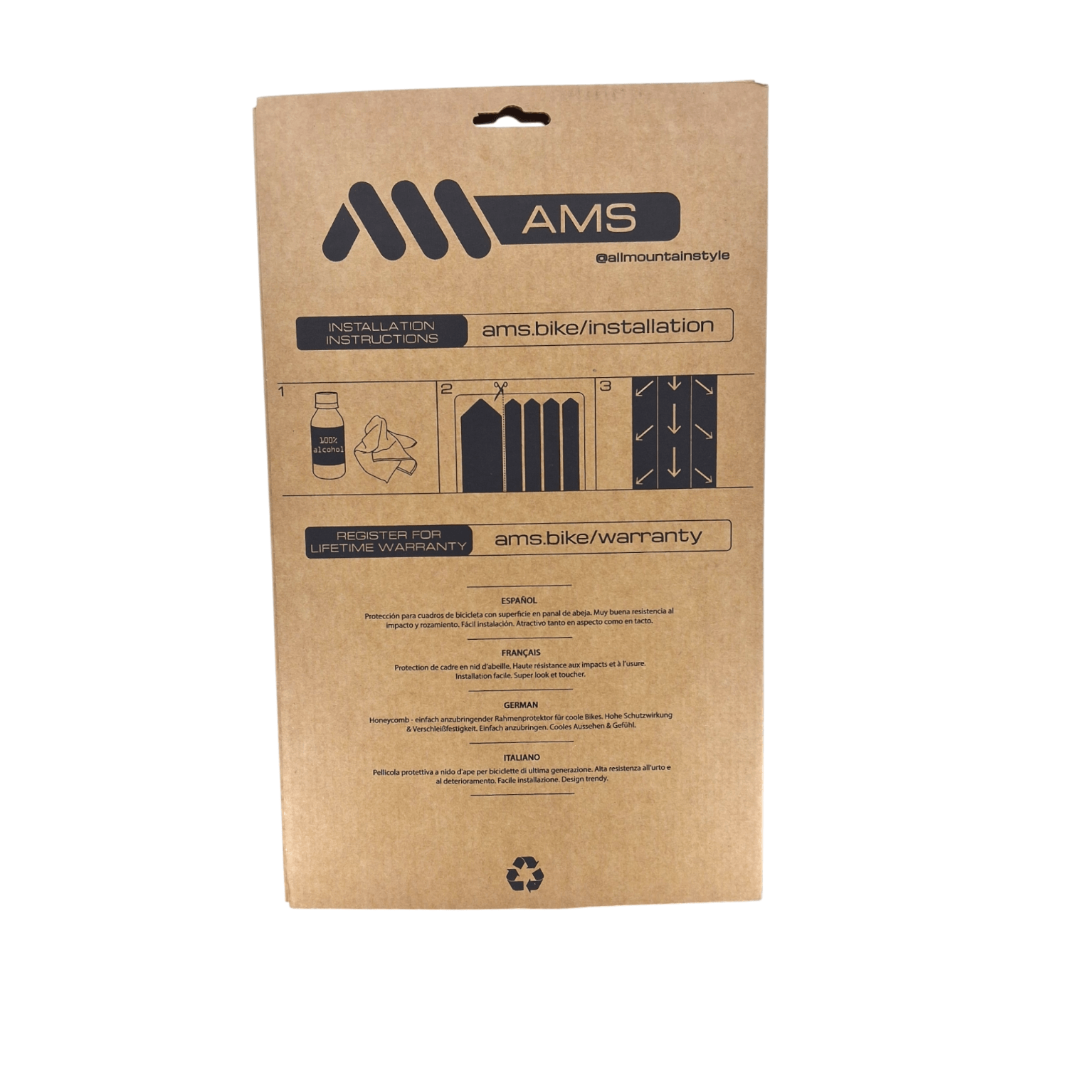 All Mountain Style Frame Guard Extra - Clear - Clear