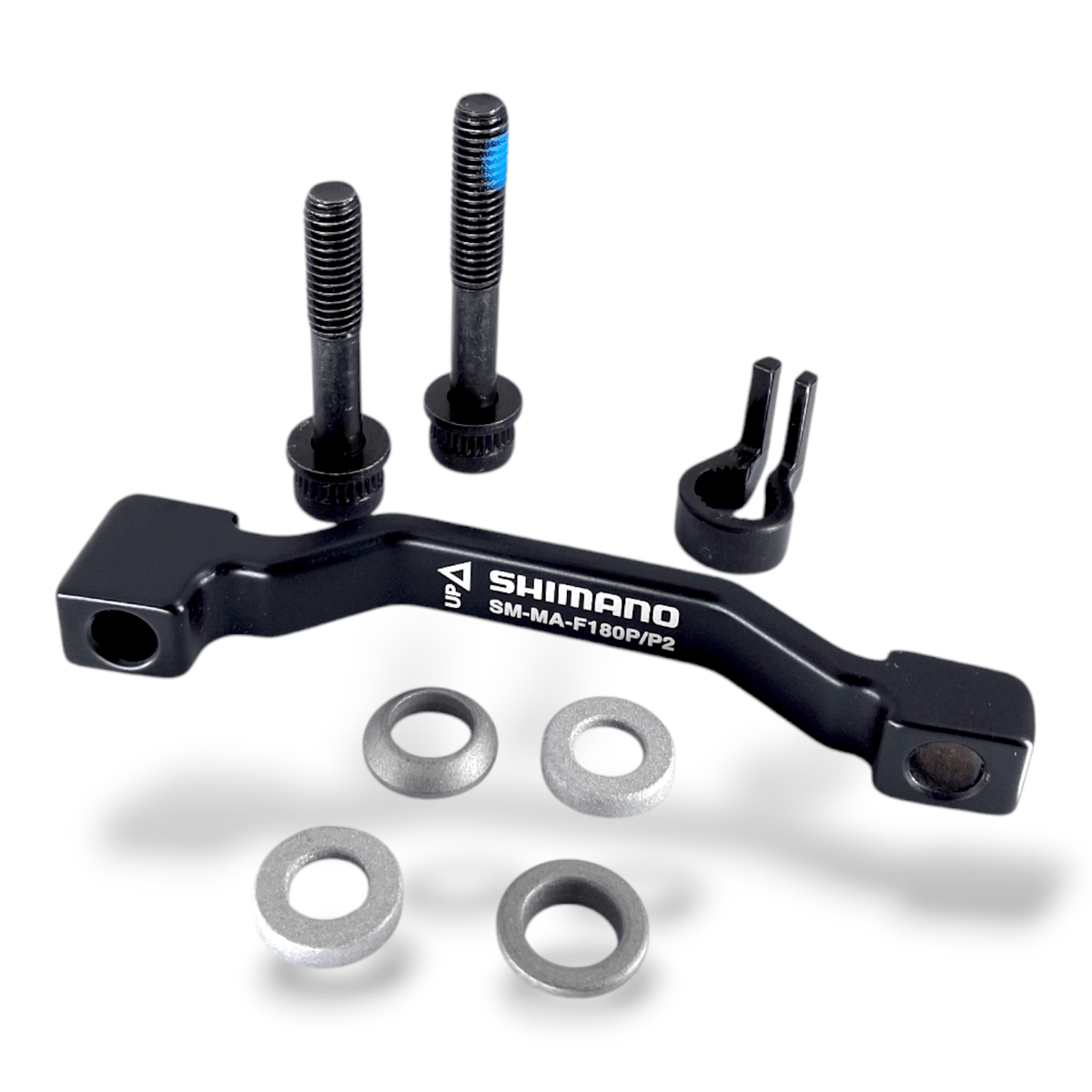 SHIMANO Front 180mm Post Mount Disc Brake Adapter KSMMAF180PPA SHIMANO Front 180mm Post Mount Disc Brake Adapter KSMMAF180PPA