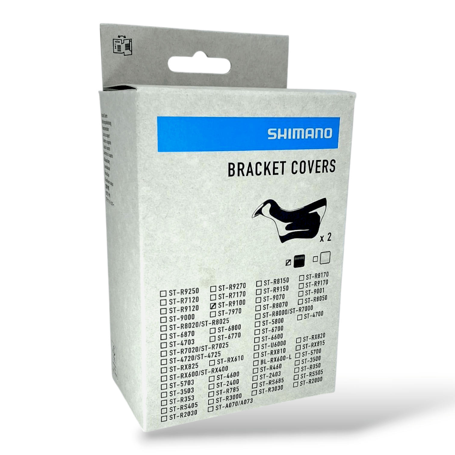 Shimano Spares ST-9100 Bracket Covers; Pair