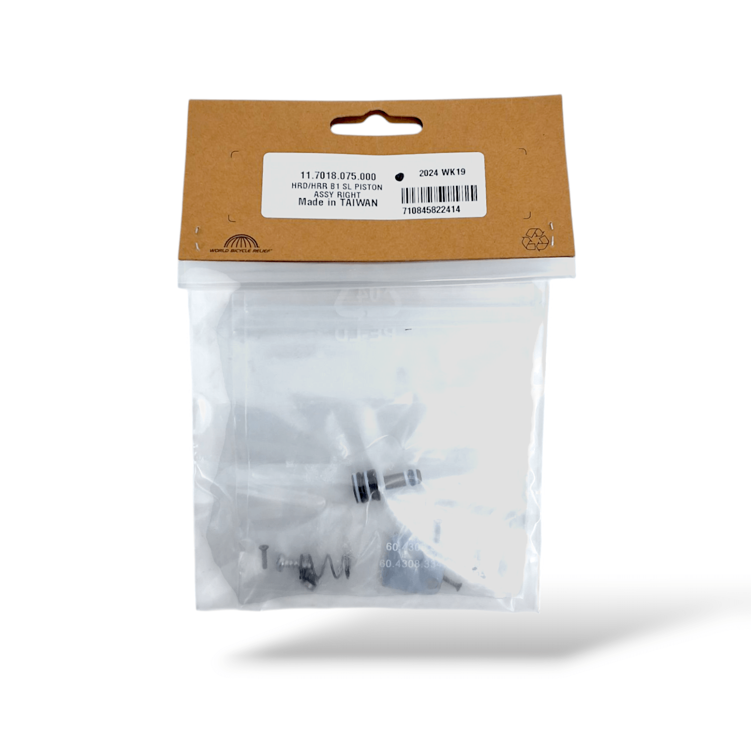 Sram Shifter Brake Hydraulic Piston Assembly Kit Hrd/Hrr Right Including Pistonstop Plate With Screw And Bleed Screw 1 Lever: