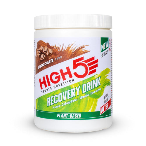 High5 High5 Plant Based Recovery Drink Tub (450g, Chocolate)