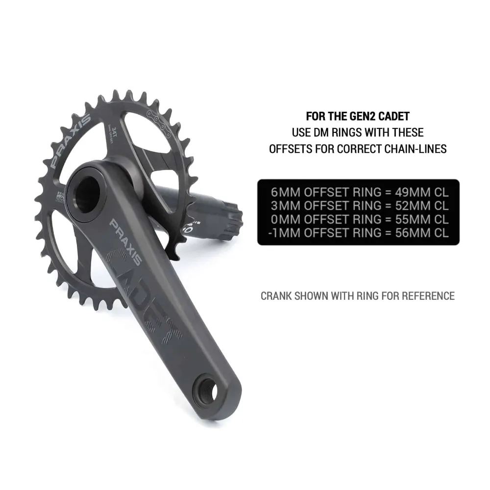 Praxis CS MTB  Cadet G2  Arms Only  165mm