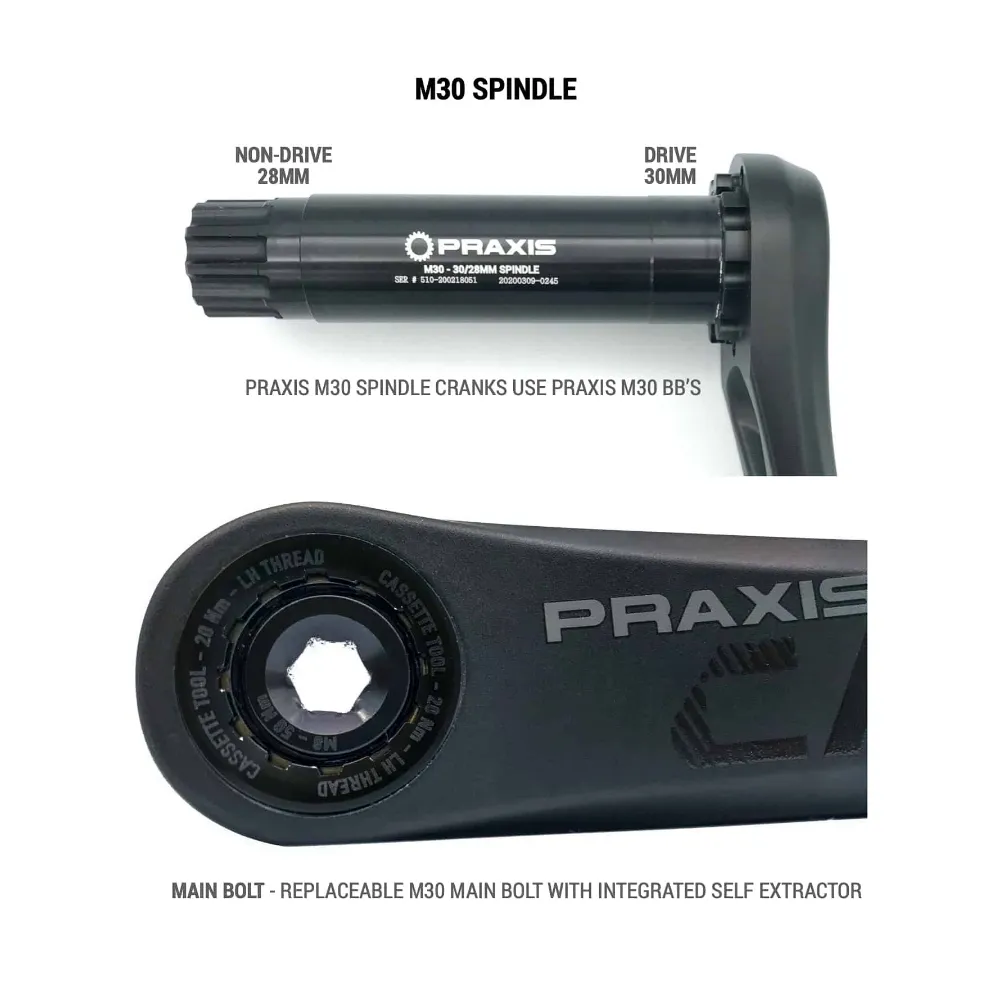 Praxis CS MTB  Cadet G2  Arms Only  165mm