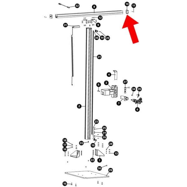 Park Tool 2107-2 - End Cap - PRS-33/PRS-33.2