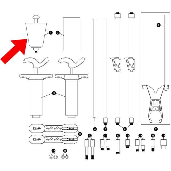 Park Tool 2583A - Bleed Funnel For BKM-1