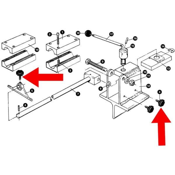 Park Tool 259 - Knob from FCG-1