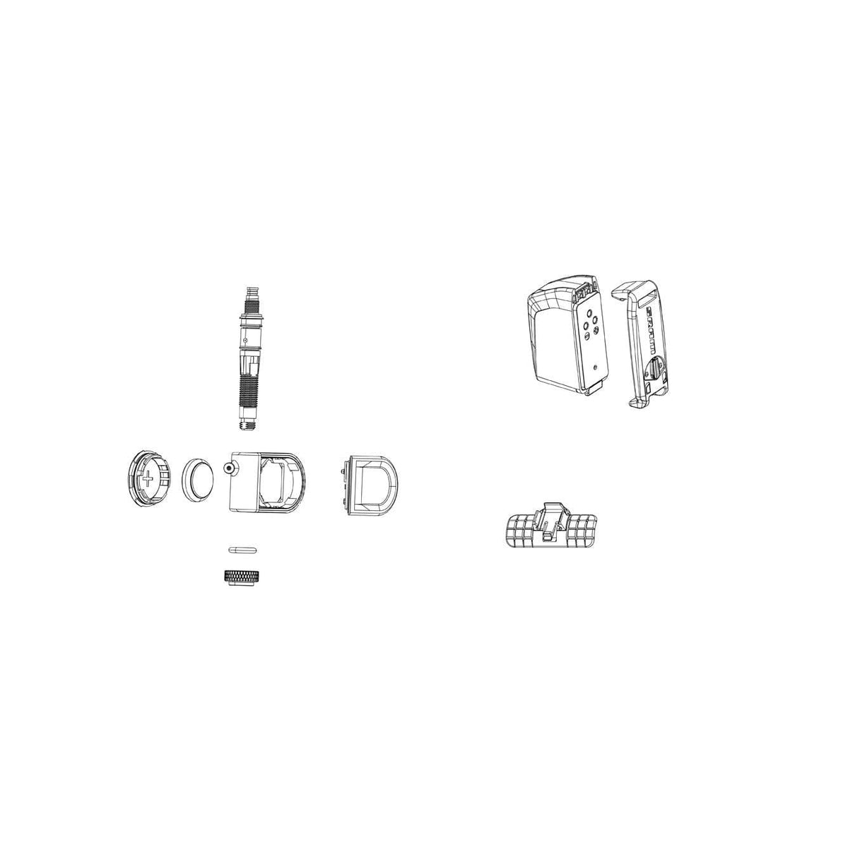 Quarq Tyrewiz 2.0 Valve Stem Packs:  29.8-37Mm