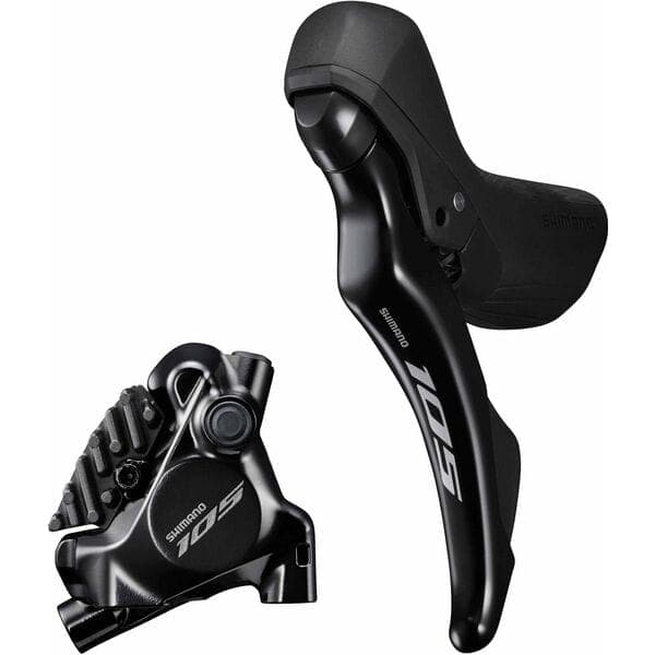 Shimano 105 ST-R7120 hydraulic disc STI set, flat mount calliper