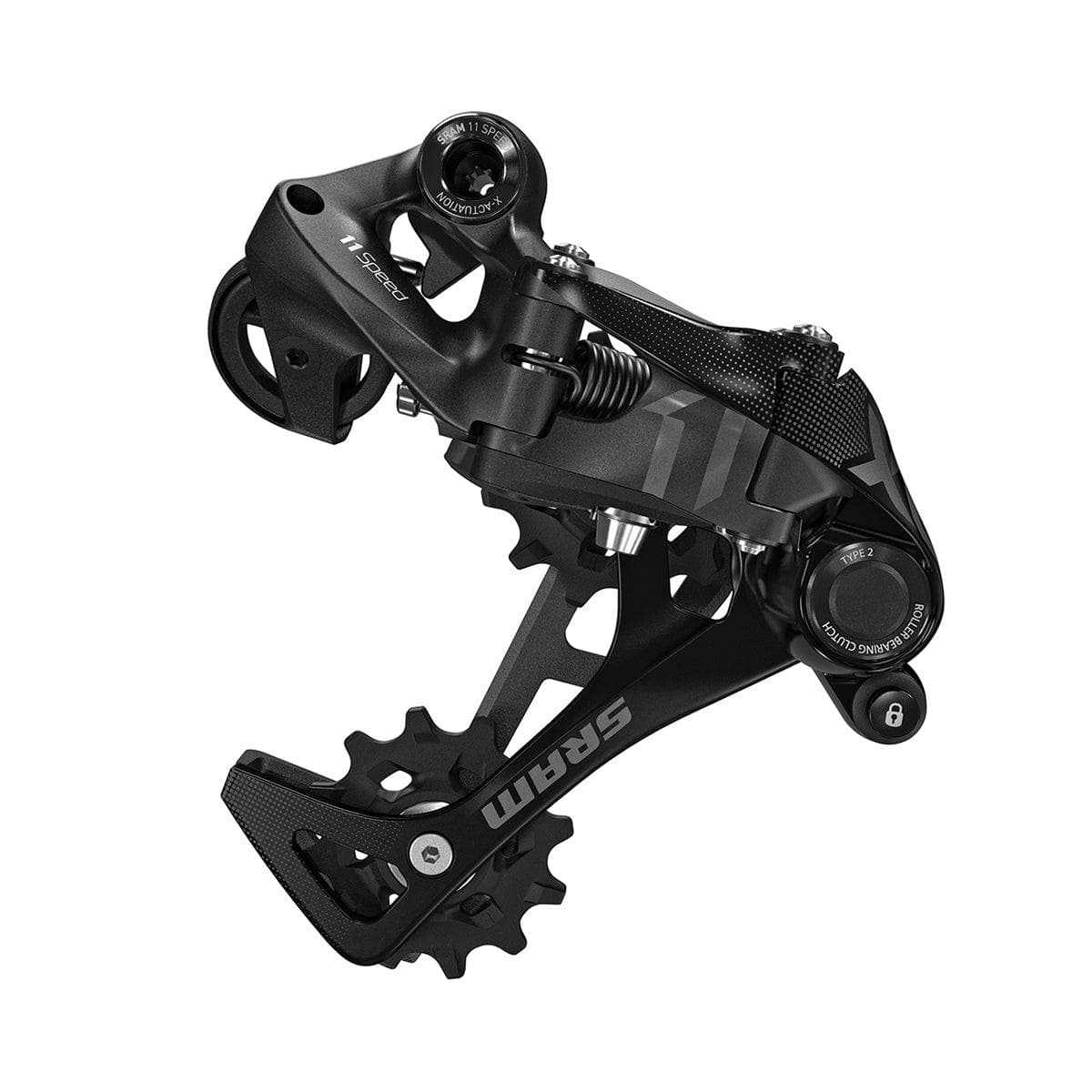 Sram X01 Rear Derailleur - Type 2.1- 11 Speed - Black: Black 11 Speed