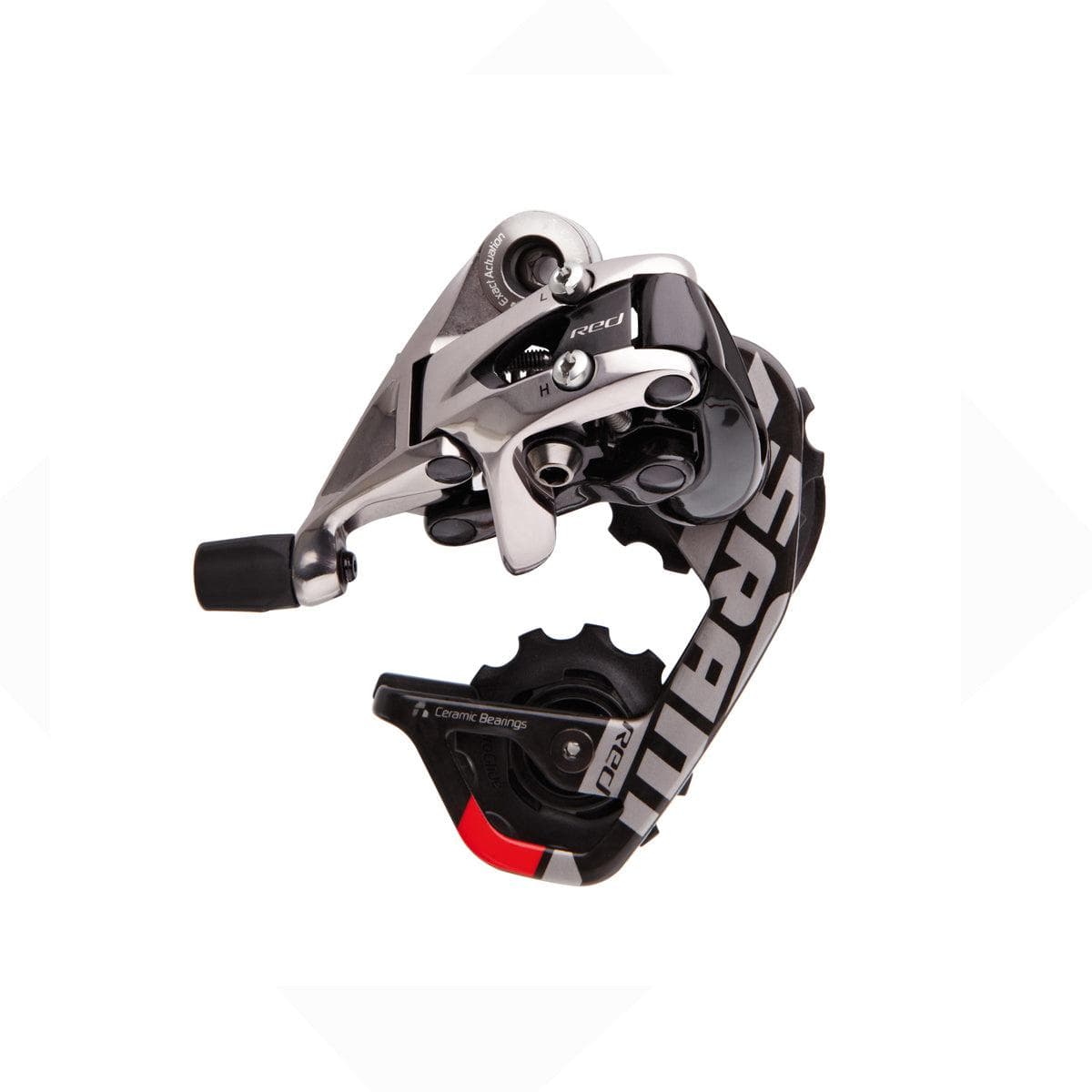 Sram Red 10 Speed Rear Derailleur Wifli Aero Glide (Medium Cage):  10Spd Medium