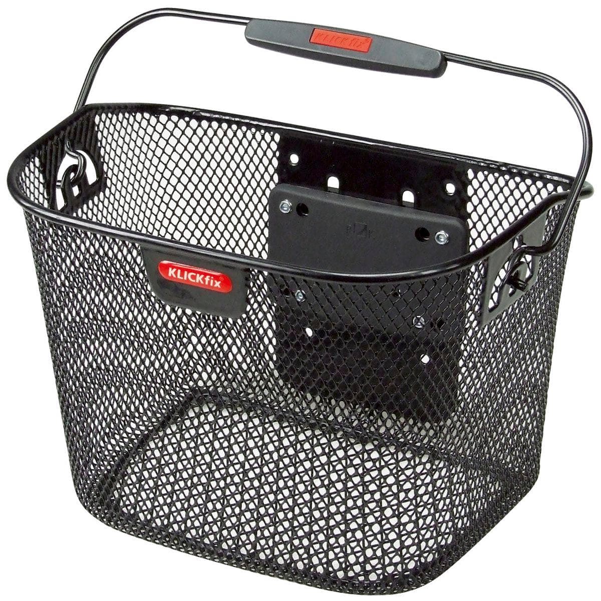 Rixen-Kaul Mini Handlebar Basket: Black