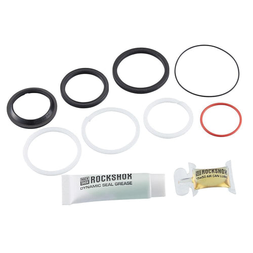 Rockshox - 50 Hour Service Kit (Includes Air Can Seals, Piston Seal, Glide Rings, Seal Grease/Oil) -Sidluxe Wcid (2023) Generation-A: