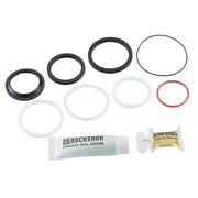Rockshox 50Hr Service Kit (Includes Air Can Seals, Piston Seal, Glide Rings)-Deluxe/Super Delux (2017): Black