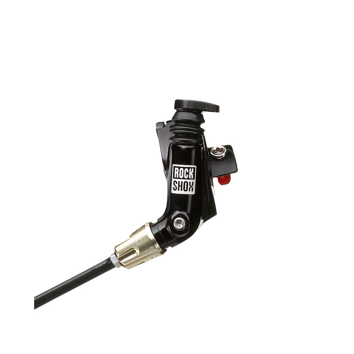 RockShox Remote Upgrade Kit XLoc Sprint SIDB Left MMX Black (includes Motion Control X DNA comp damper bleed syringes): BLACK