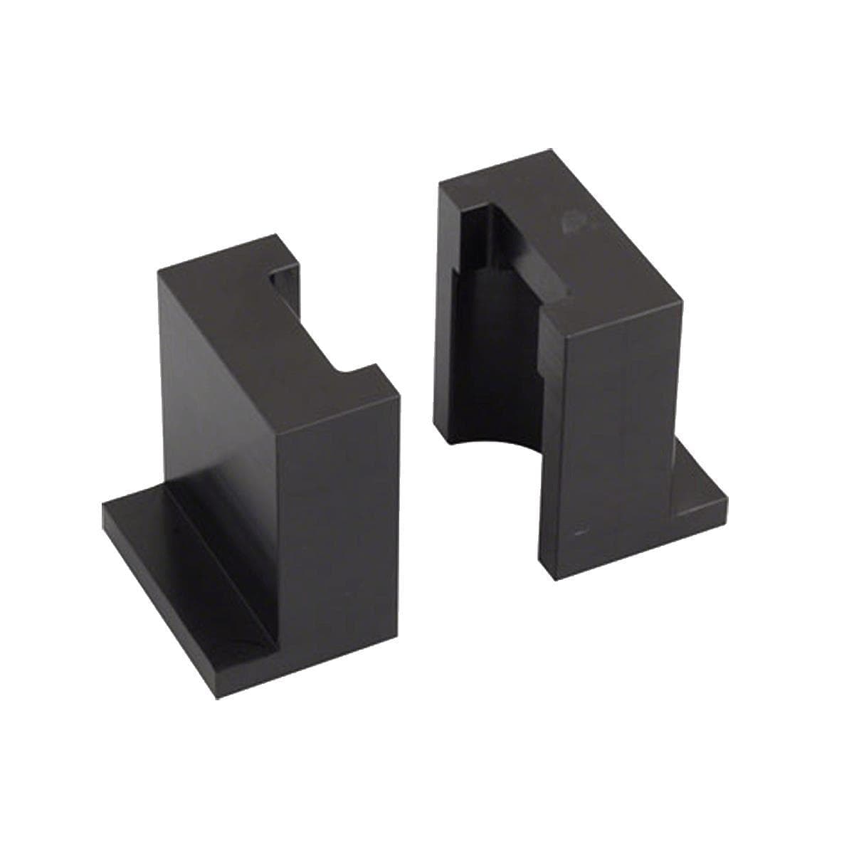 Rockshox Service - Rear Shock Body Vise Blocks, 28.58 Rockshox - Deluxe/Super Deluxe: Black
