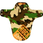 Rockshox Universal Mtb Fender 2022: Full Camo With Orange Logo Universal