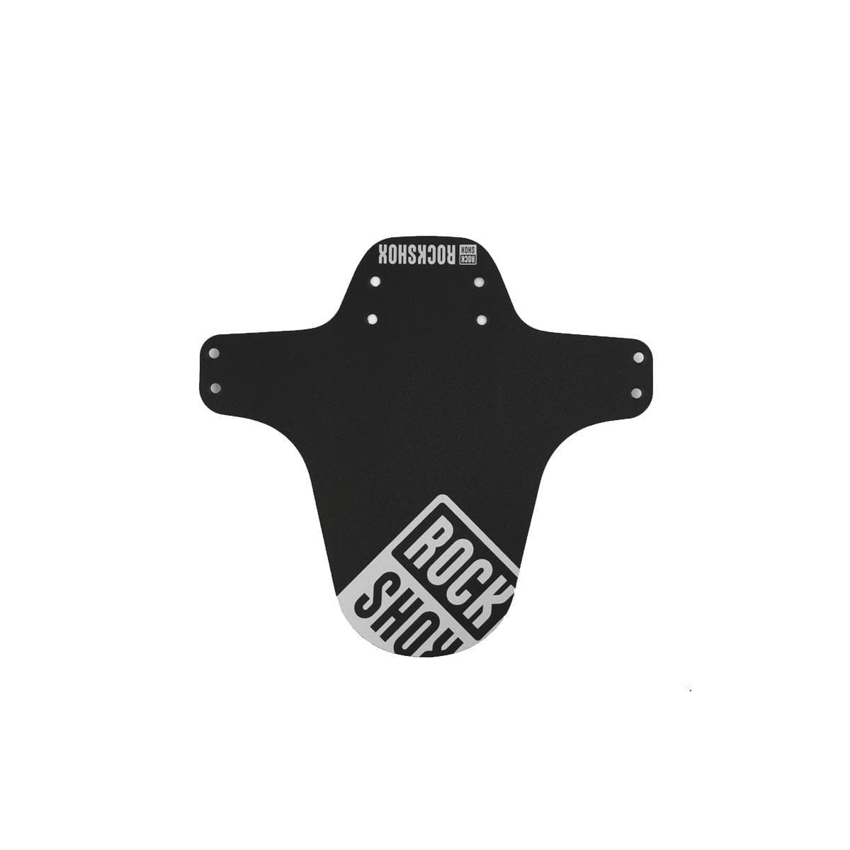 Rockshox Mtb Fender Black With Gloss Silver Print - Pike Ultimate: Silver