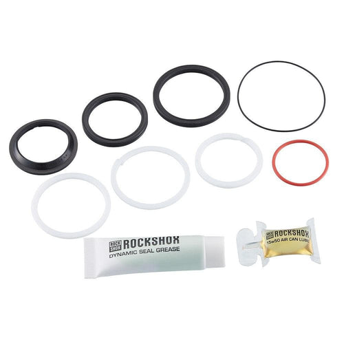 Rockshox - 50 Hour Service Kit (Includes Air Can Seals, Piston Seal, Glide Rings, Seal Grease/Oil) - Sidluxe (2021+) Generation-A: Black