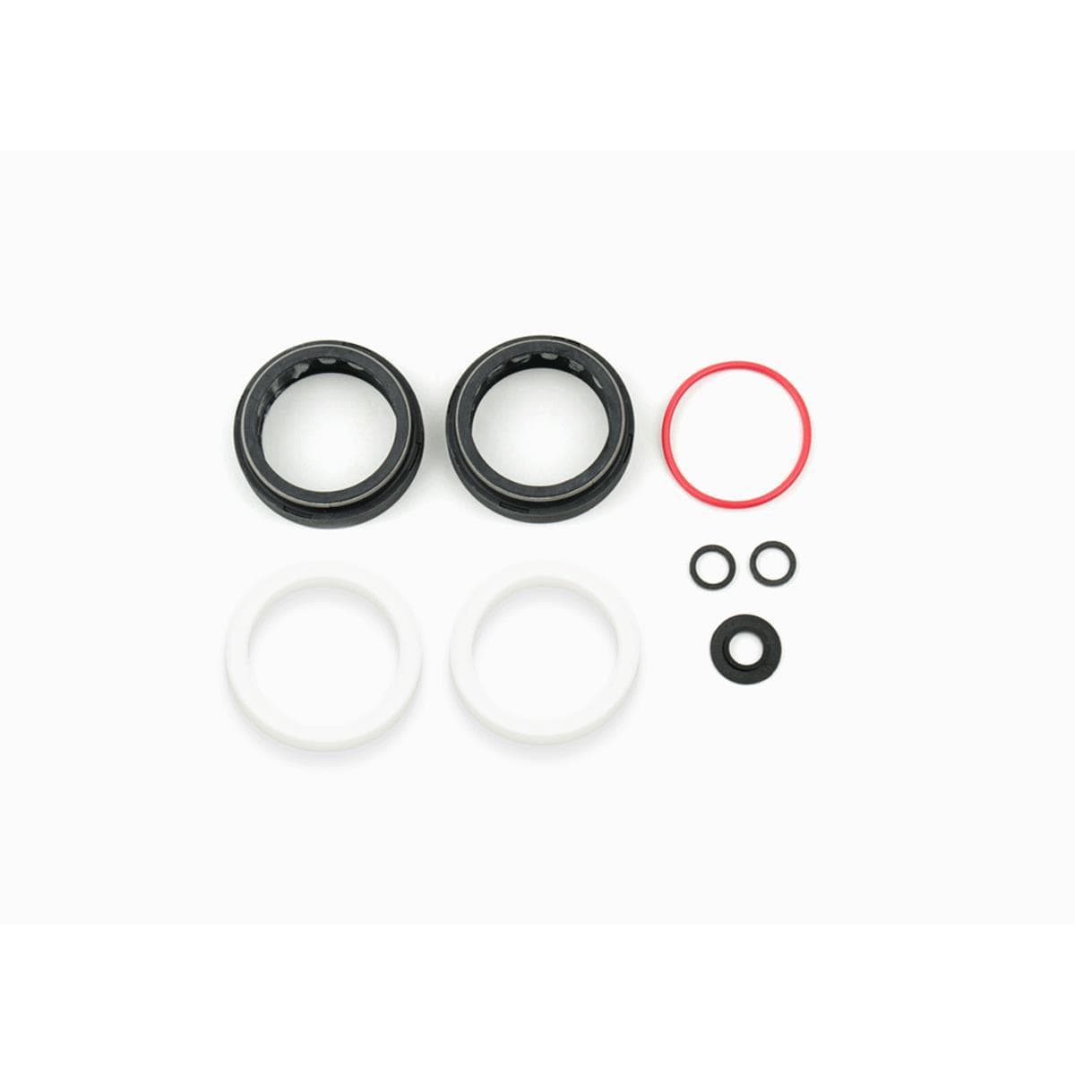 Rockshox Spare -  Fork Dust Wiper Upgrade Kit - 35Mm Black Flangeless Ultra-Low Friction Skf Seals (Includes Dust Wipers & 6Mm Foam Rings) - Pike/Lyrik B1/Yari/Revelation/Boxxer/Domain/35G 2021: