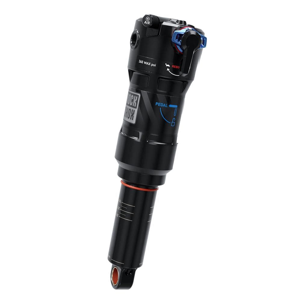 Rockshox Rear Shock Deluxe Ultimate Rct - Linear Air, 0 Neg/1 Pos Token, Linearreb/Lowcomp,380Lb Lockoutforce, Trunnion Standard - C1: Black 205X65(Tr)