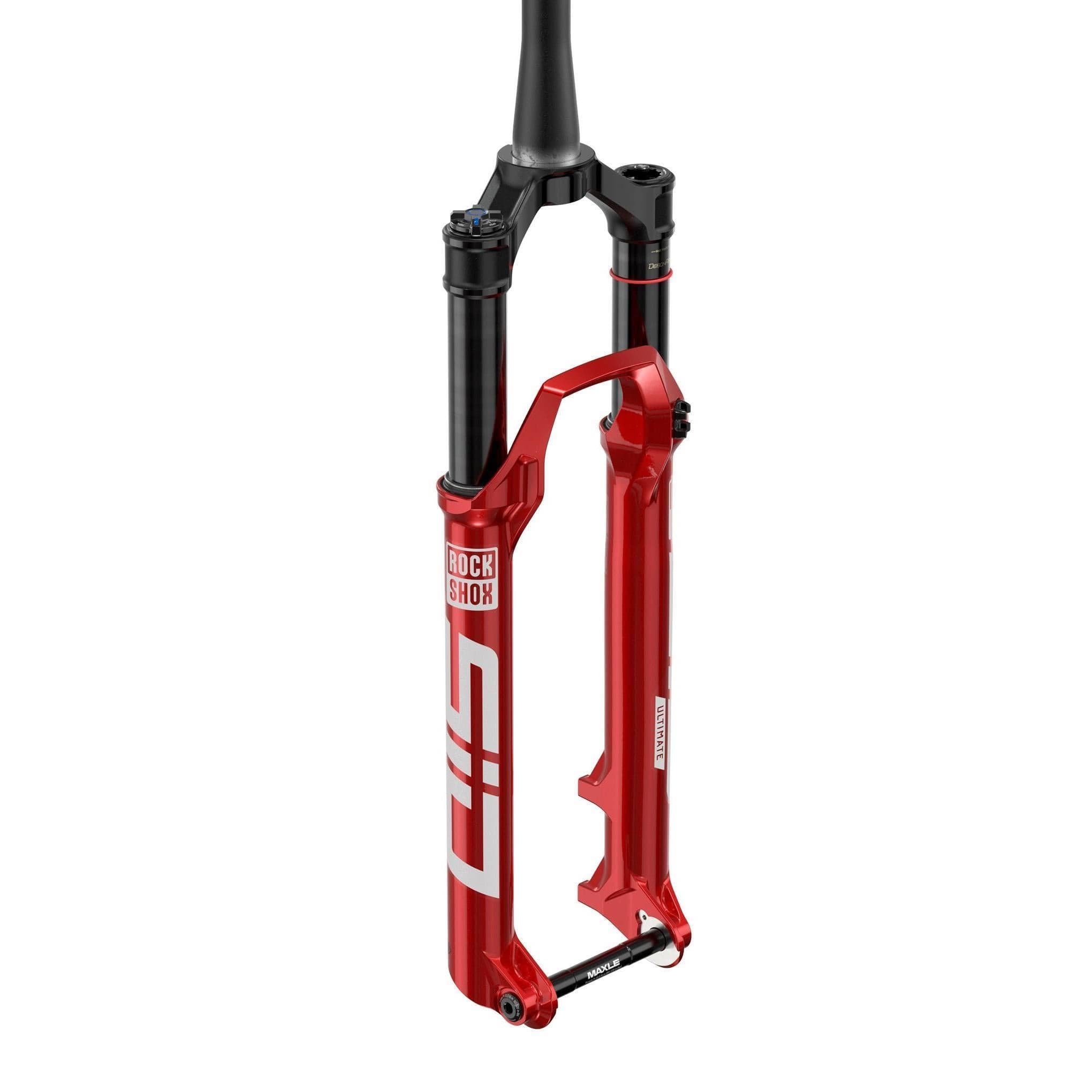 RockShox Fork Sid Ultimate Race Day - 3P  Remote 29" Boost™15X110 120mm 44Offset Tapered Debonair  D1: ELECTRIC RED 120MM