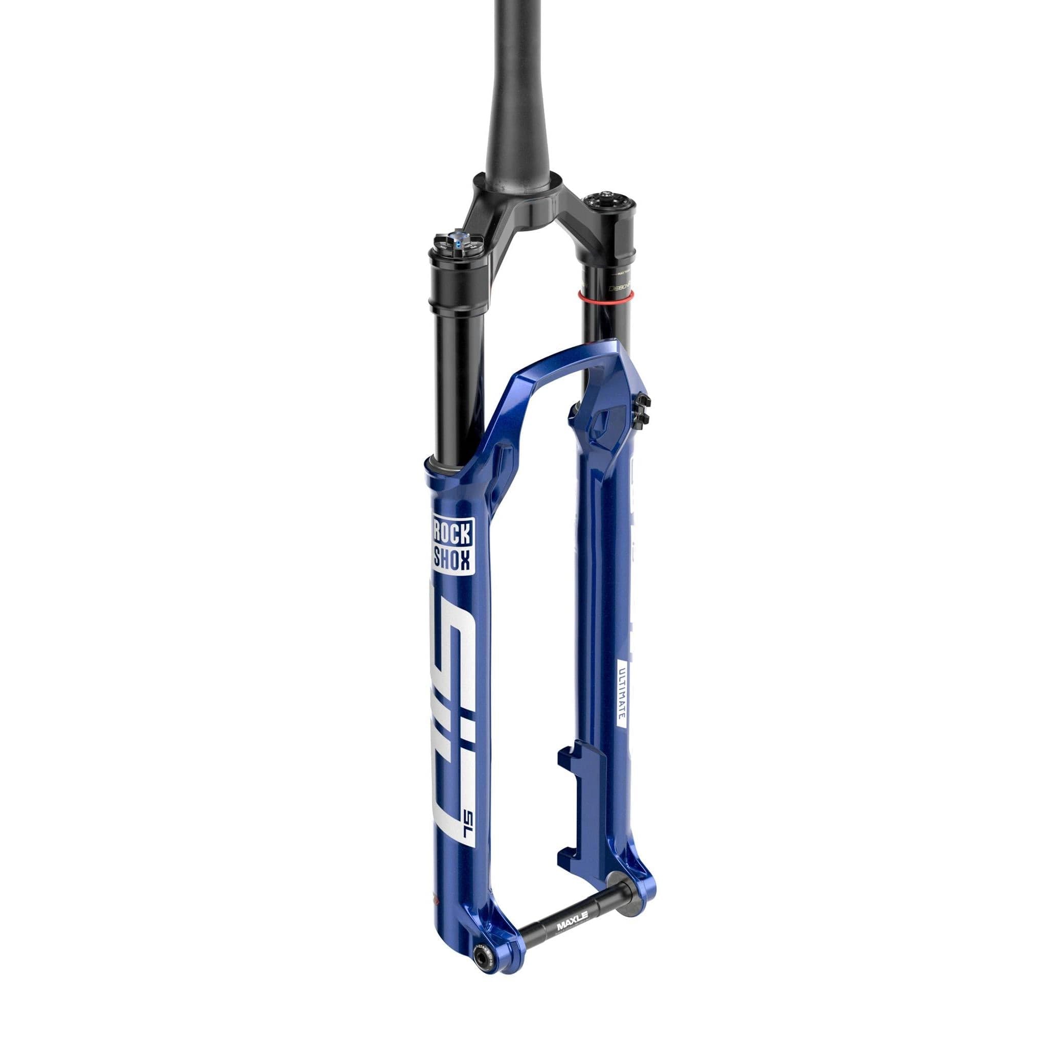 Rockshox Fork Sid Sl Ultimate Race Day - 3P Remote D1 (Includes Ziptie Fender, Star Nut, Maxle Stealth)(Remote Sold Seperate): Blue Crush 100Mm
