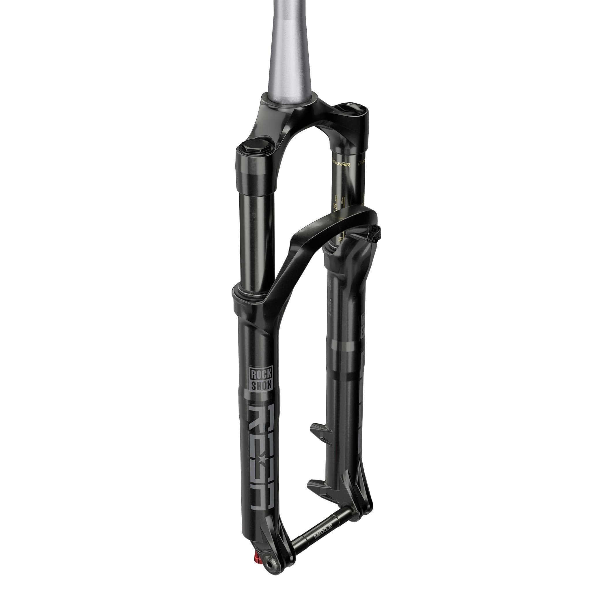 Rockshox Fork Reba Rl - Crown 26" 15X100 Alum Steerer Tapered 40 Offset Solo Air (Includes Star Nut & Maxle Stealth) A2: Gloss Black