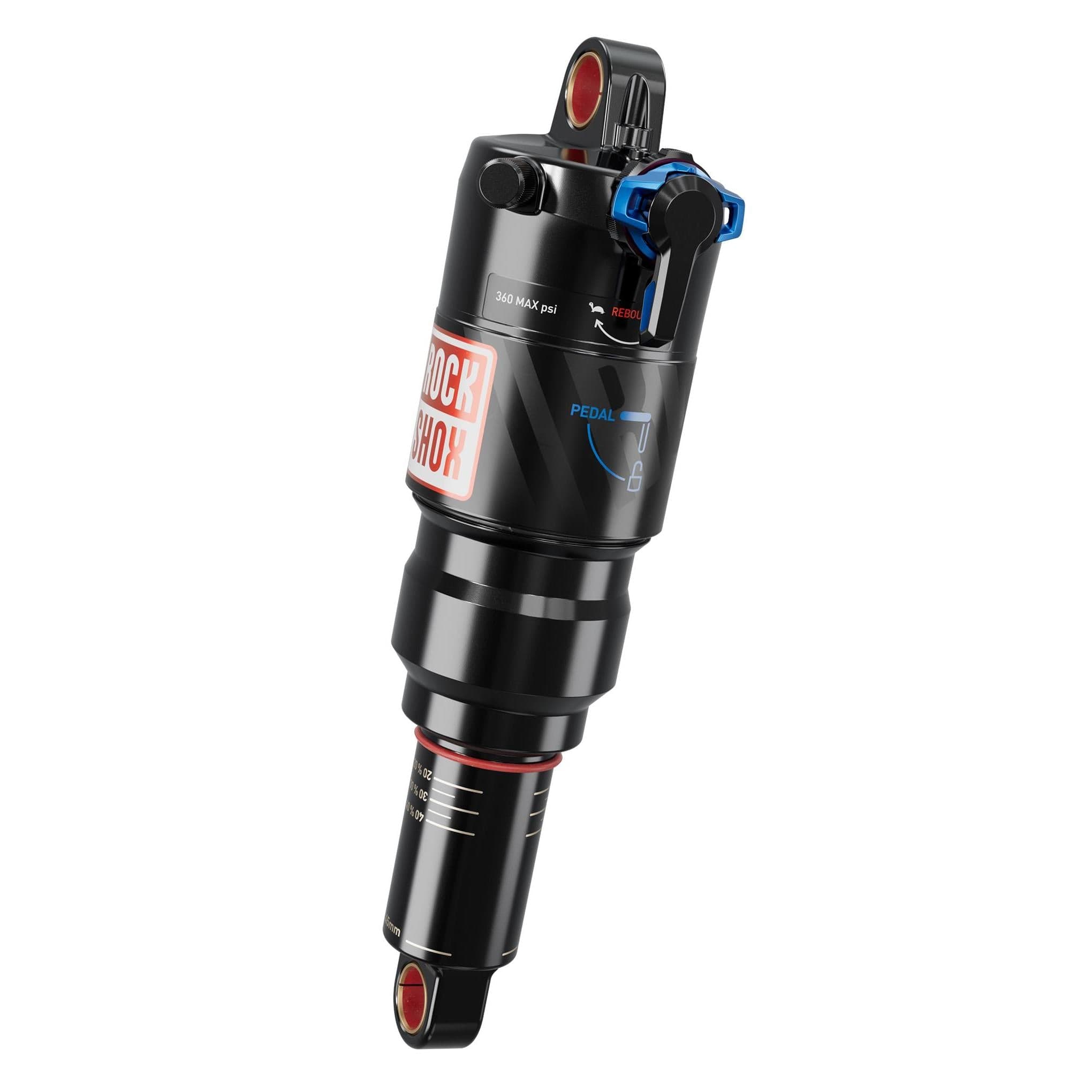 RockShox Rear Shock Deluxe Ultimate RCT - Standard Standard - C2: BLACK WITH SILVER DECALS 230X57.5