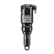 RockShox Rear Shock Deluxe Ultimate RCT - Trunnion Standard - C2: BLACK WITH SILVER DECALS 185X55