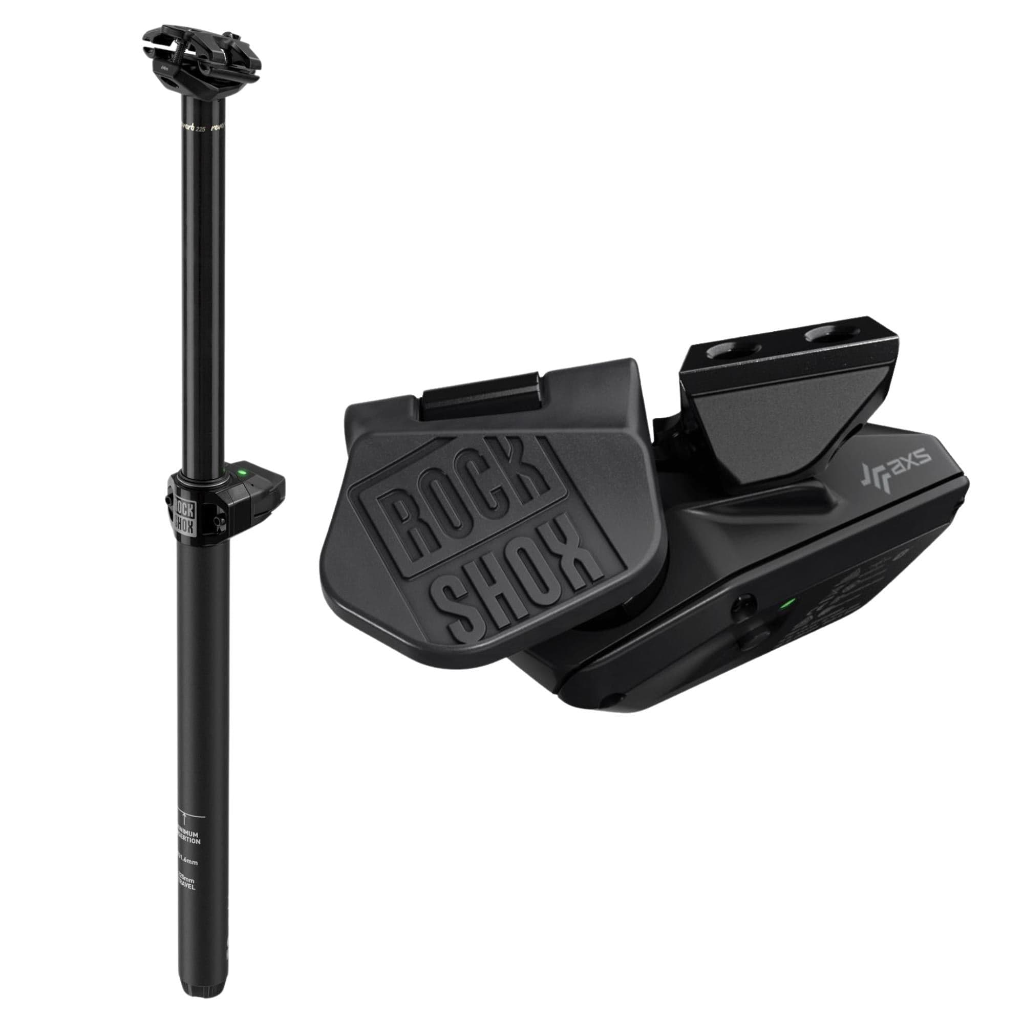 ROCKSHOX Reverb AXS B1 With 1 Button Left Hand Remote:  31.6MM X 250MM