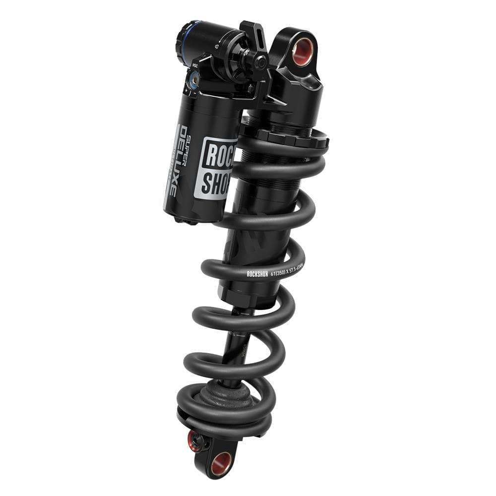 Rockshox Rear Shock Super Deluxe Ultimate Coil Rc2T -  Linearreb/Lowcomp, Adj Hydraulic Bottom Out (Spring Sold Separately) 320Lb Theshold, Standard Standard - B1: Black 190X45