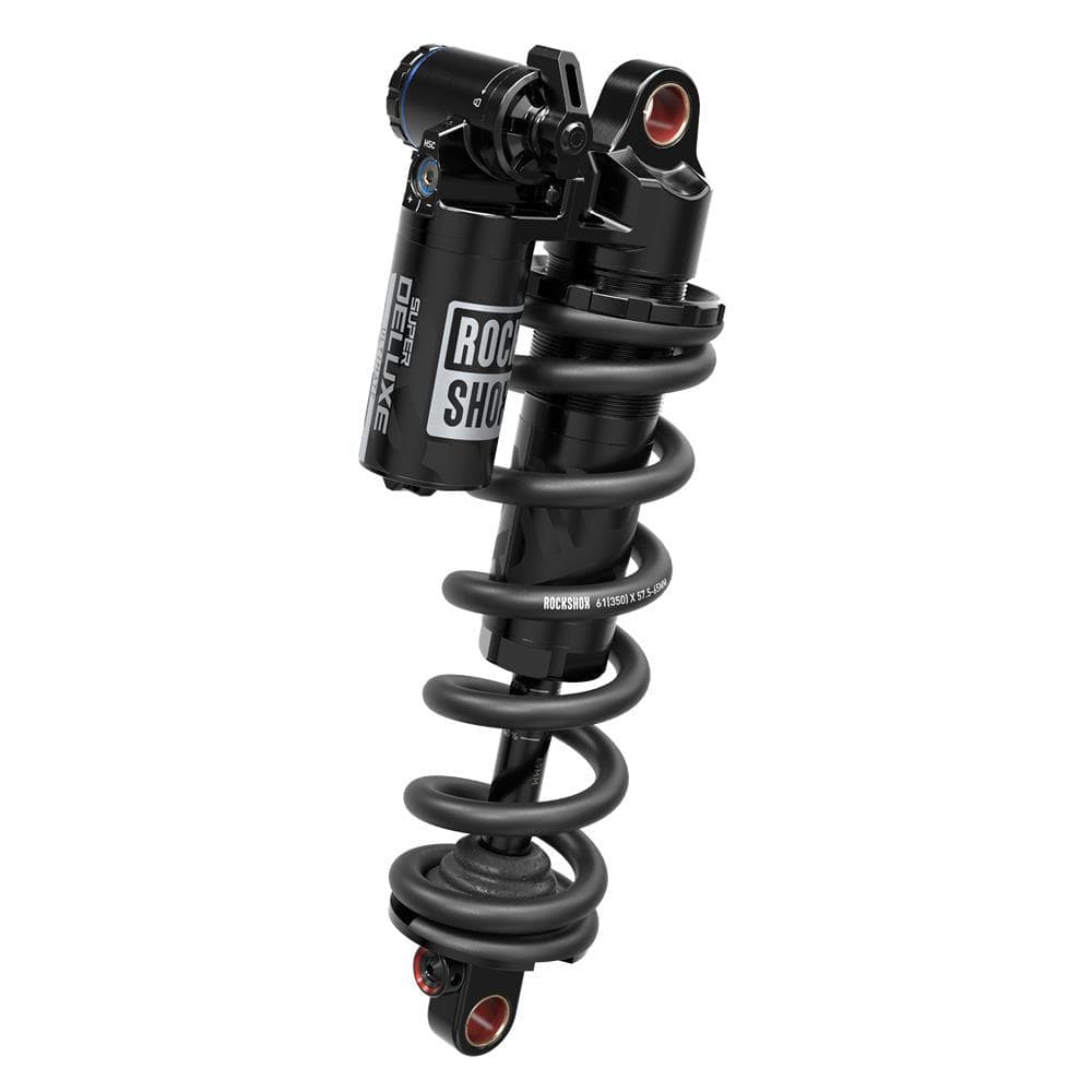 Rockshox Rear Shock Super Deluxe Ultimate Coil Rc2T -  Linearreb/Lowcomp, Adj Hydraulic Bottom Out (Spring Sold Separately) 320Lb Theshold, Standard Standard - B1: Black 230X62.5