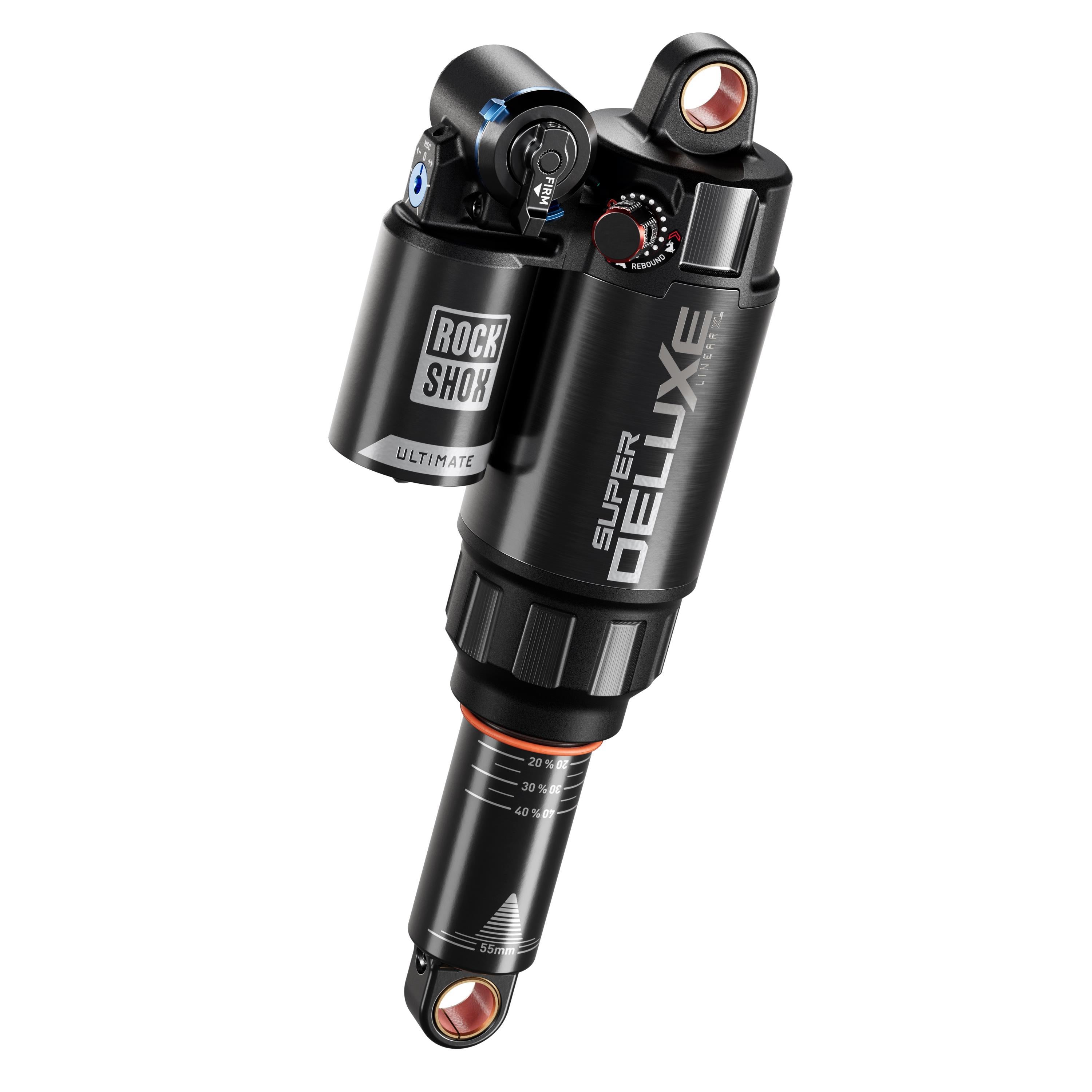 RockShox Rear Shock Super Deluxe Ultimate RC2T - Standard Standard-D1: REB55/COMP37 230X57.5