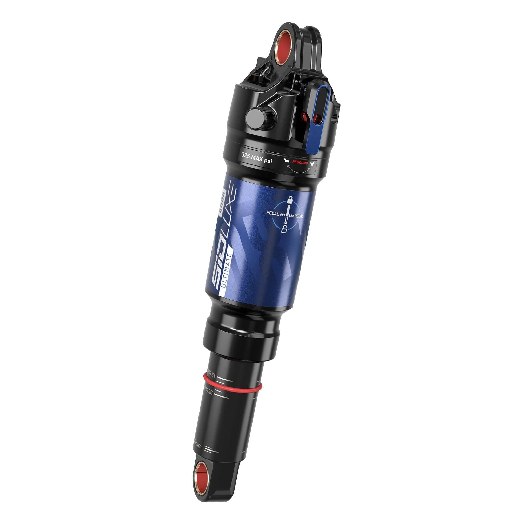 RockShox Rear Shock SIDLuxeUltimate 3Position Remote Backside (190x405) SoloAir, 0Token,Reb29/comp25,MiMD,Lockout8,Standard90NoBushing(8x20)(RemoteSoldSseparately)-A2 SBC Epic8 Evo 2024+: BLUE