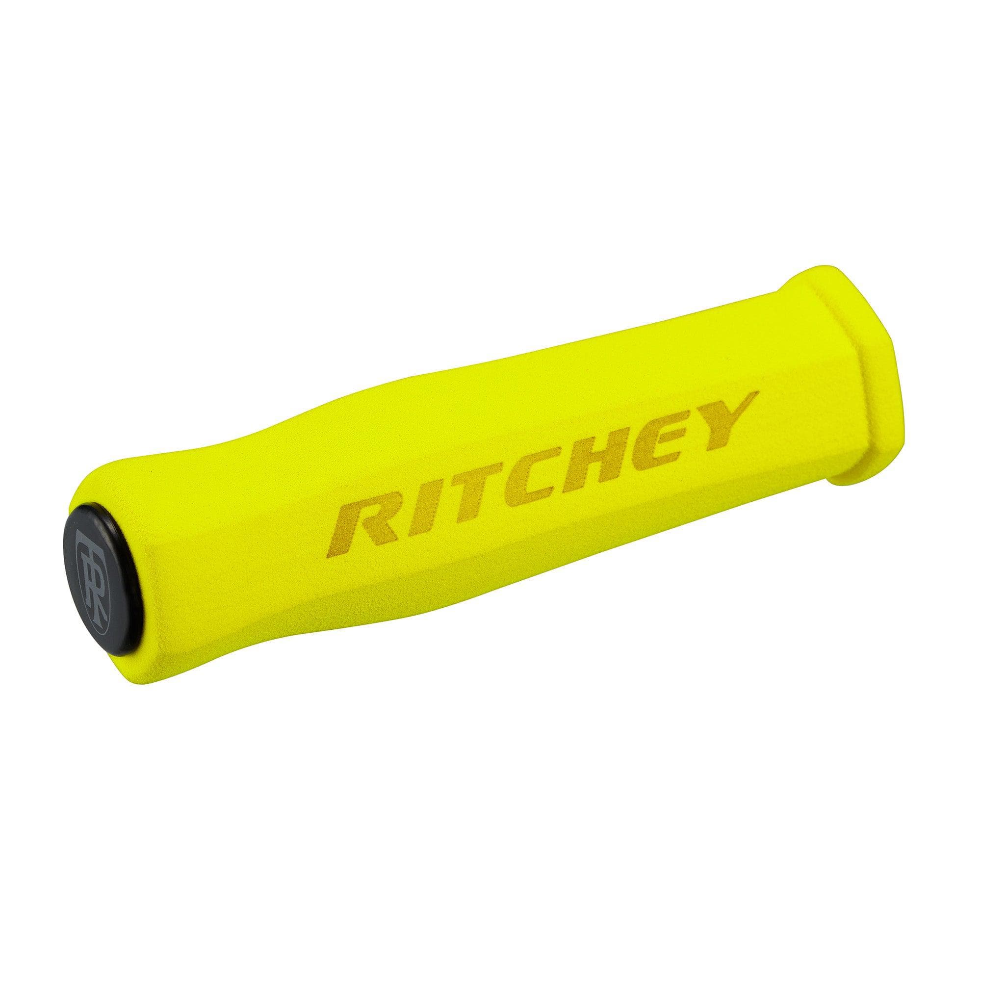 Ritchey Wcs Truegrip Neoprene Mtb Handlebar Grips: Yellow 130Mm